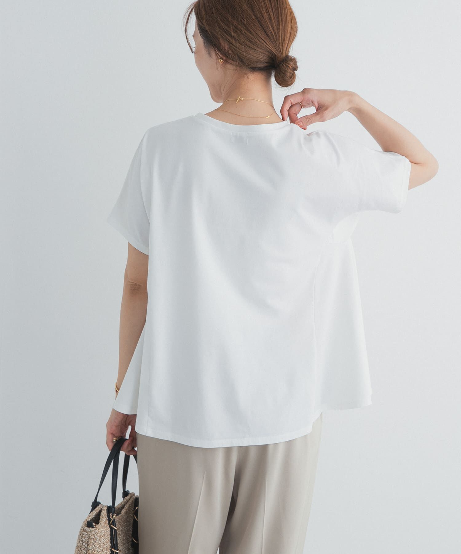 URBAN RESEARCH DOORS「サイドフレアプルオーバー」|Tシャツ・カットソー|
