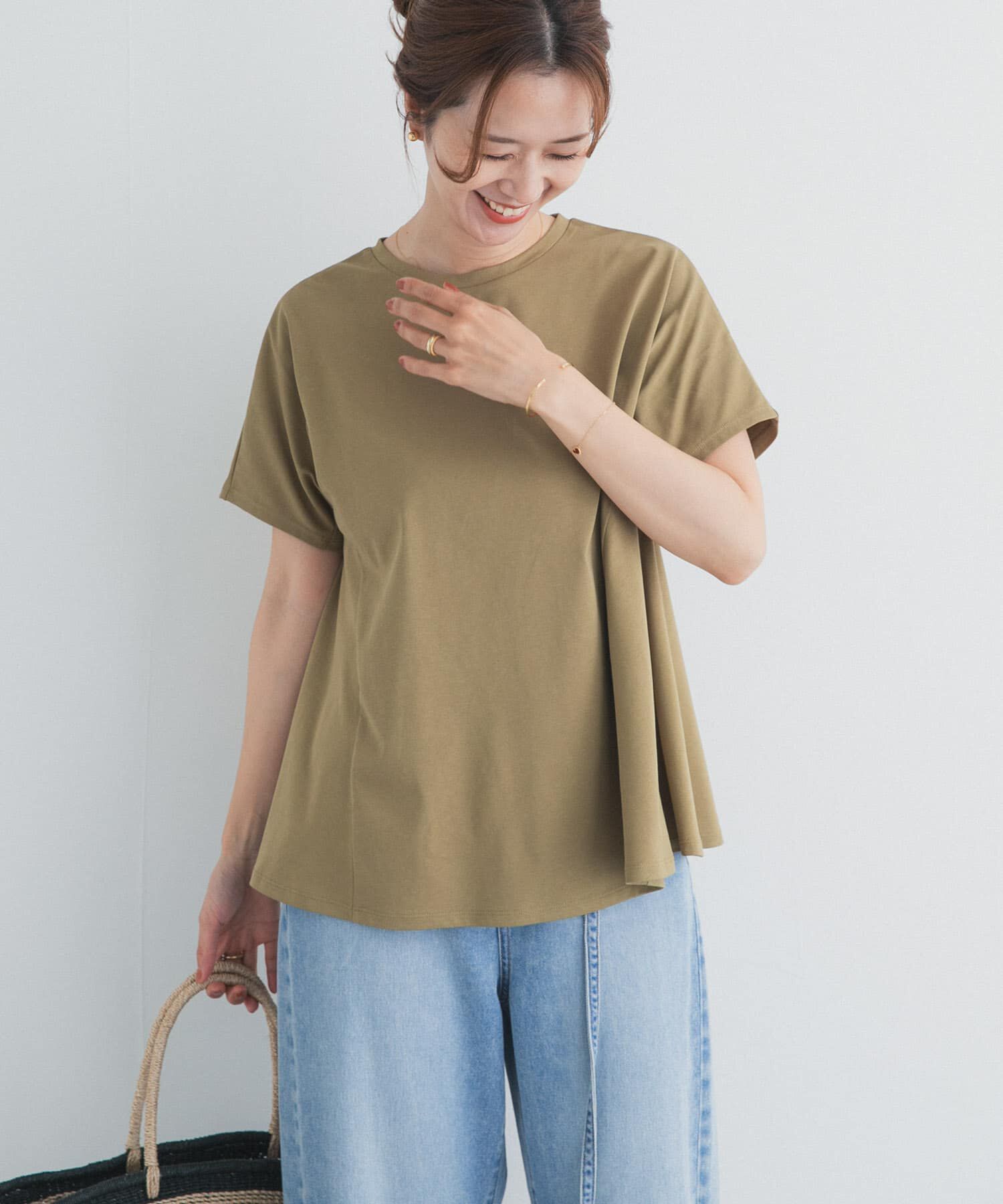URBAN RESEARCH DOORS「サイドフレアプルオーバー」|Tシャツ・カットソー|