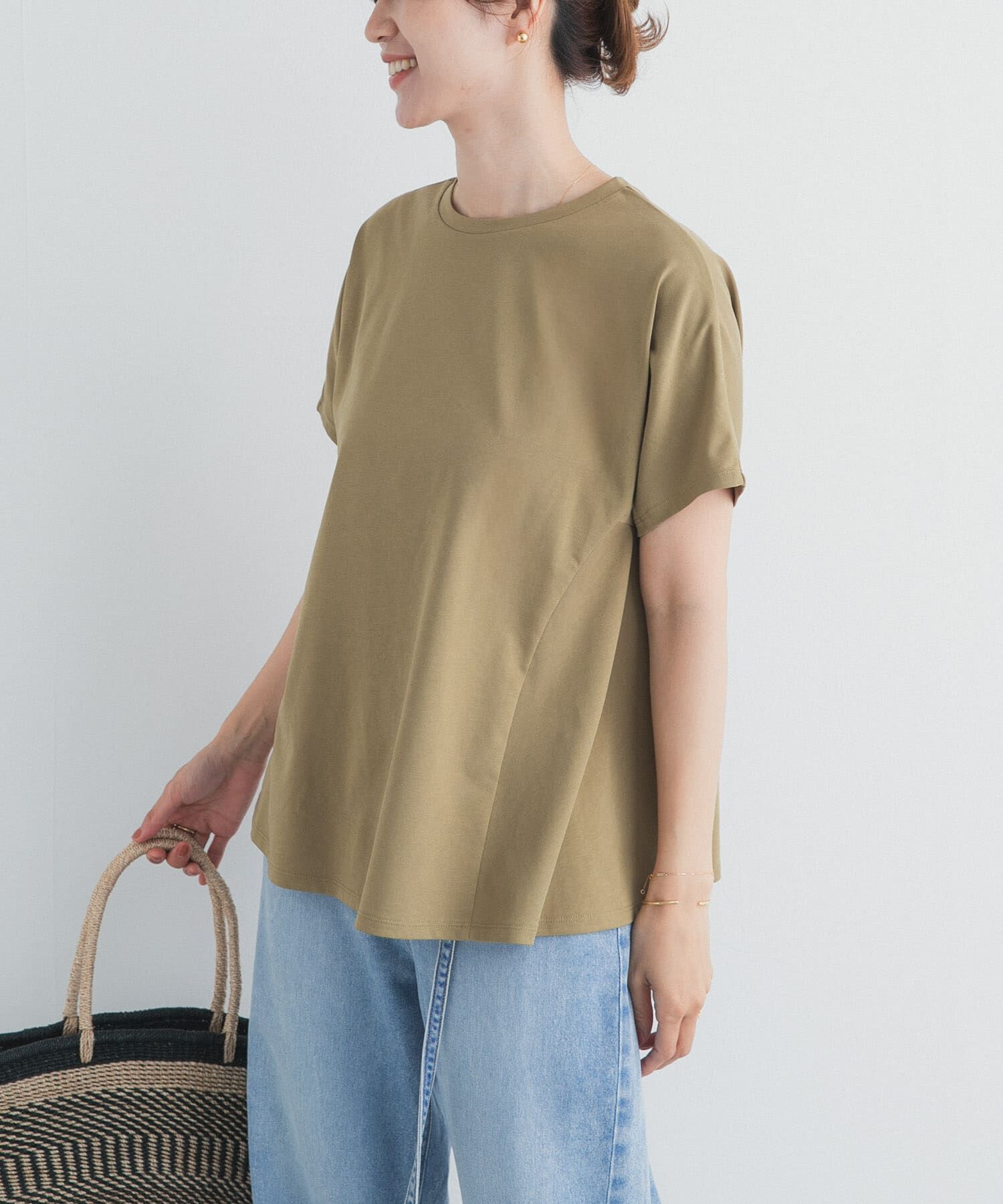 URBAN RESEARCH DOORS「サイドフレアプルオーバー」|Tシャツ・カットソー|