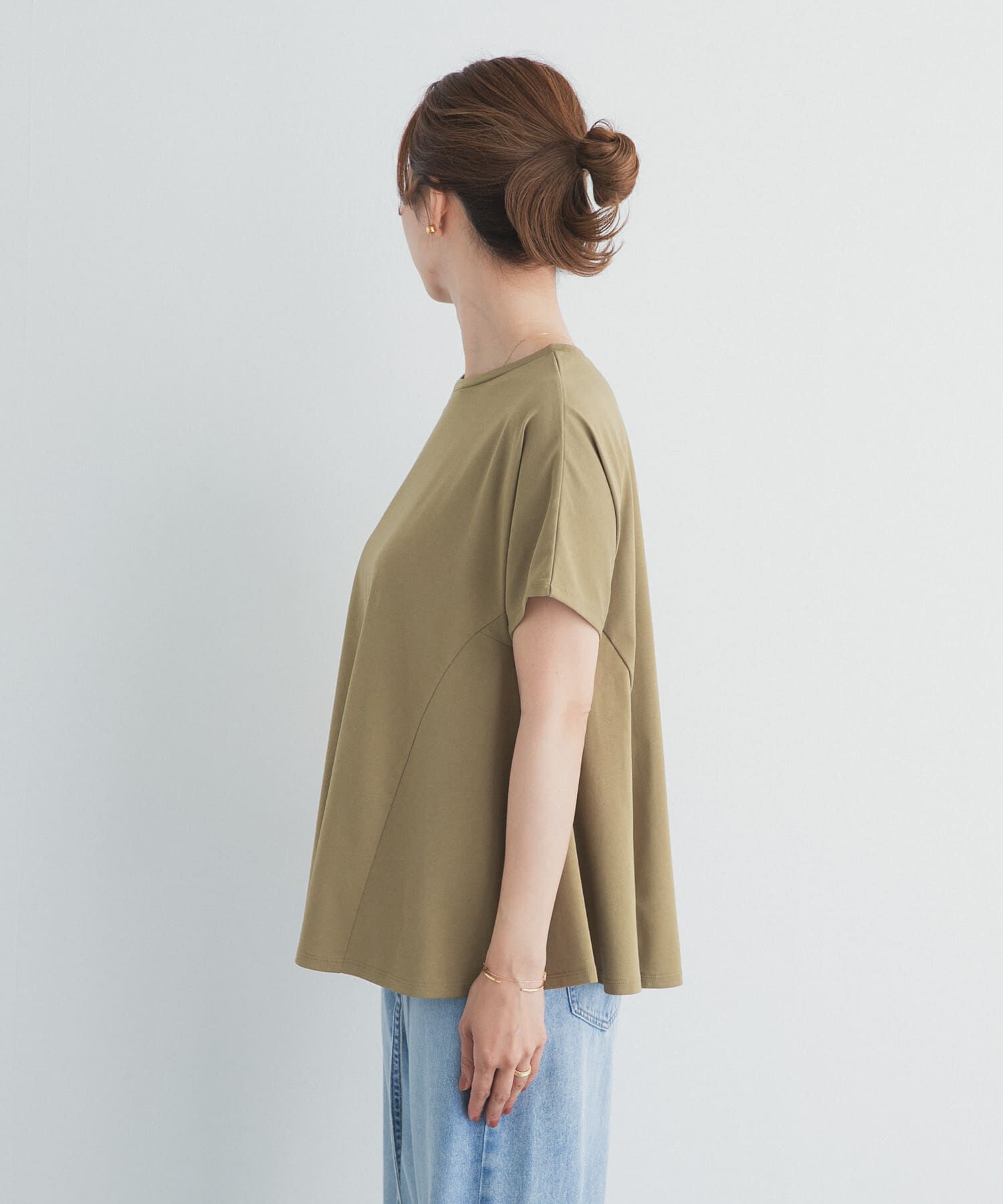 URBAN RESEARCH DOORS「サイドフレアプルオーバー」|Tシャツ・カットソー|