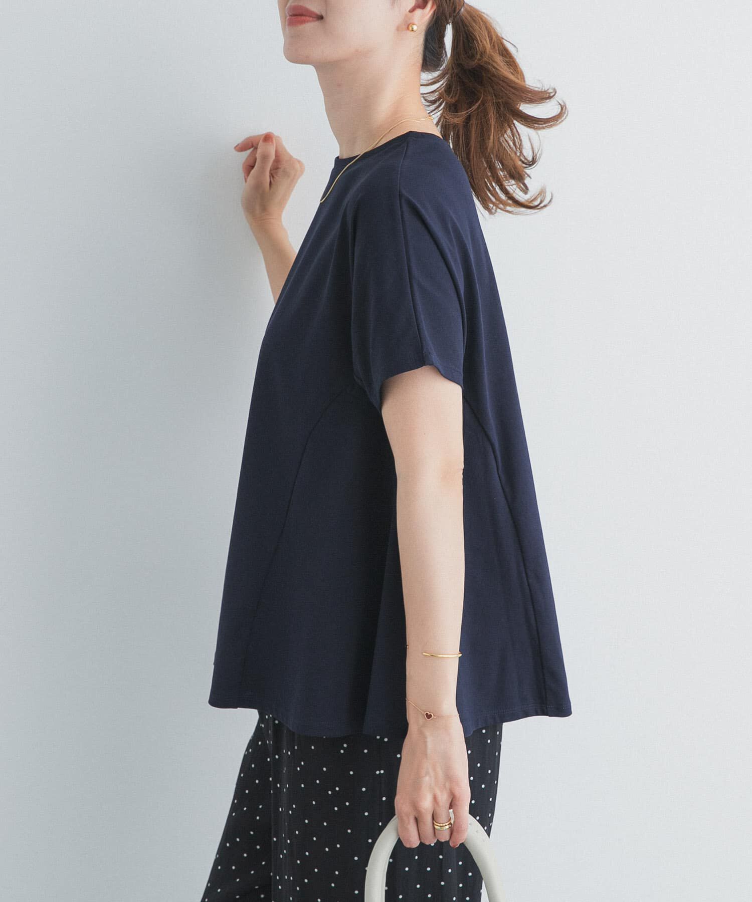 URBAN RESEARCH DOORS「サイドフレアプルオーバー」|Tシャツ・カットソー|