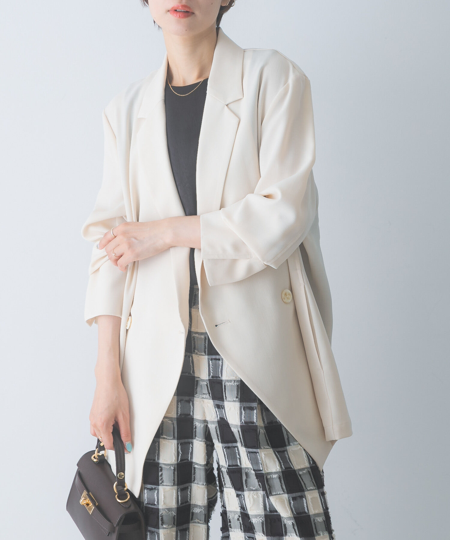 URBAN RESEARCH ROSSO「Mewl　シアーテーラードシャツジャケット」|その他|アイボリー