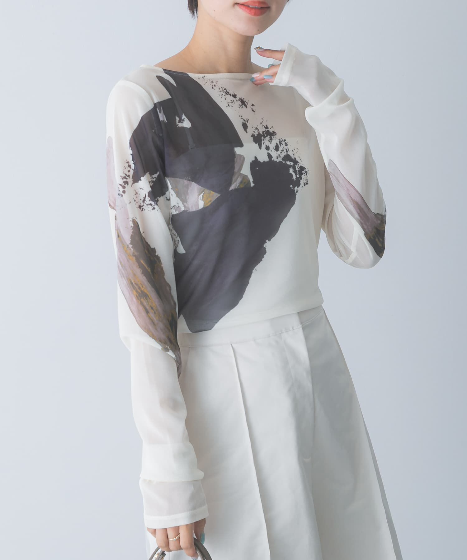 URBAN RESEARCH ROSSO「ELENDEEK　ORE GLINT SKIN CUT AND SEWN」|Tシャツ・カットソー|