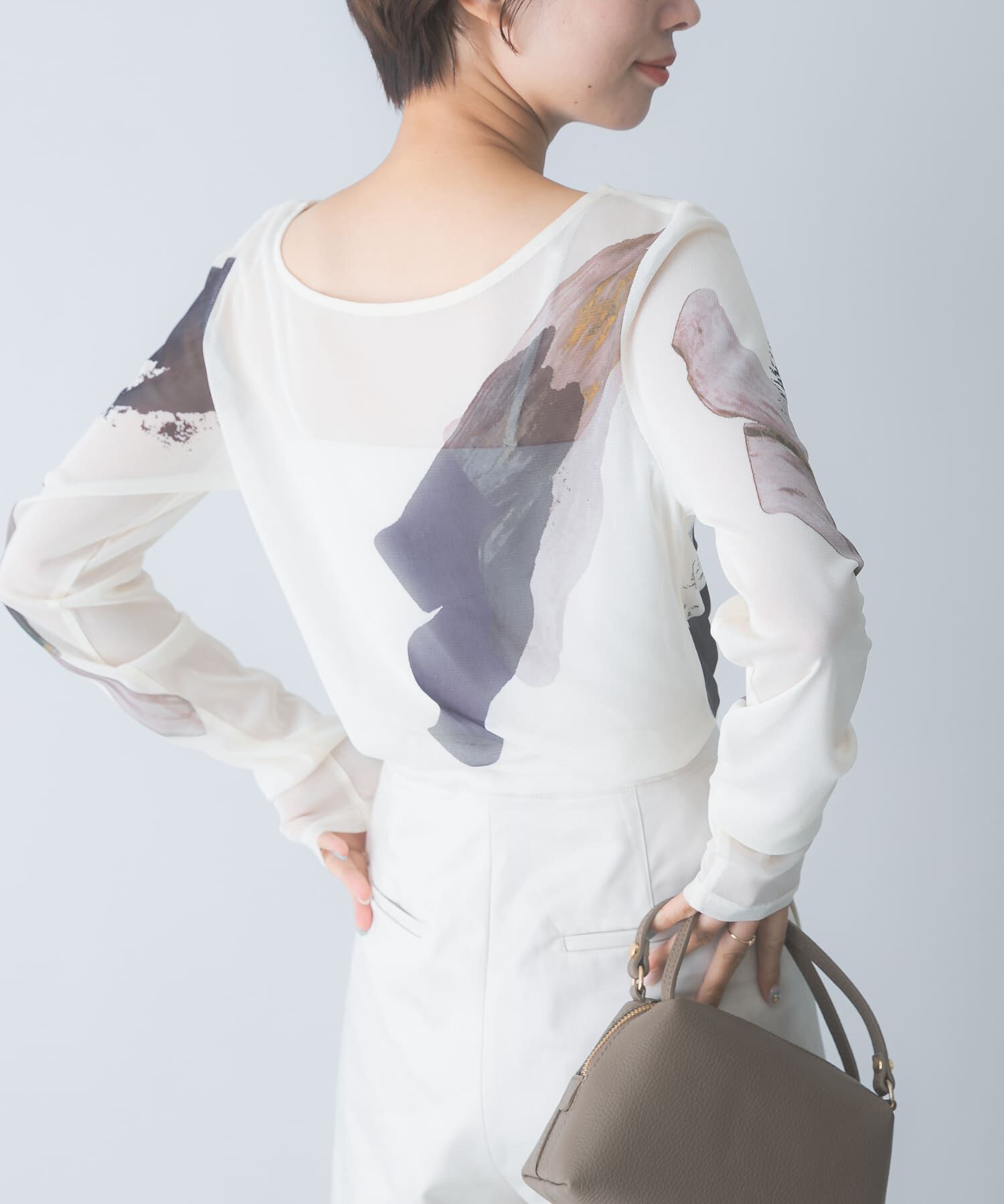 URBAN RESEARCH ROSSO「ELENDEEK　ORE GLINT SKIN CUT AND SEWN」|Tシャツ・カットソー|