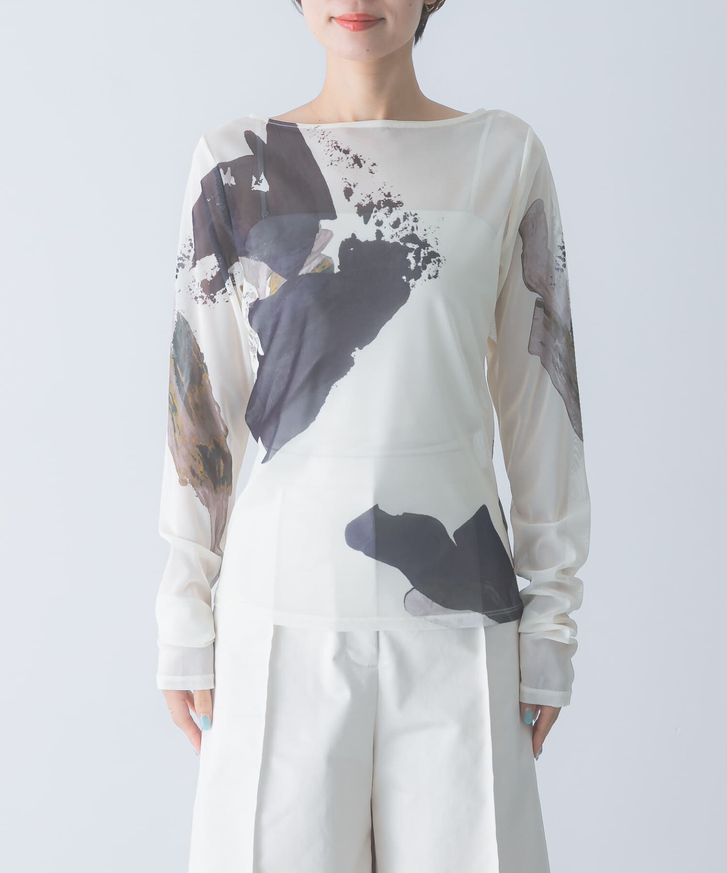 URBAN RESEARCH ROSSO「ELENDEEK　ORE GLINT SKIN CUT AND SEWN」|Tシャツ・カットソー|