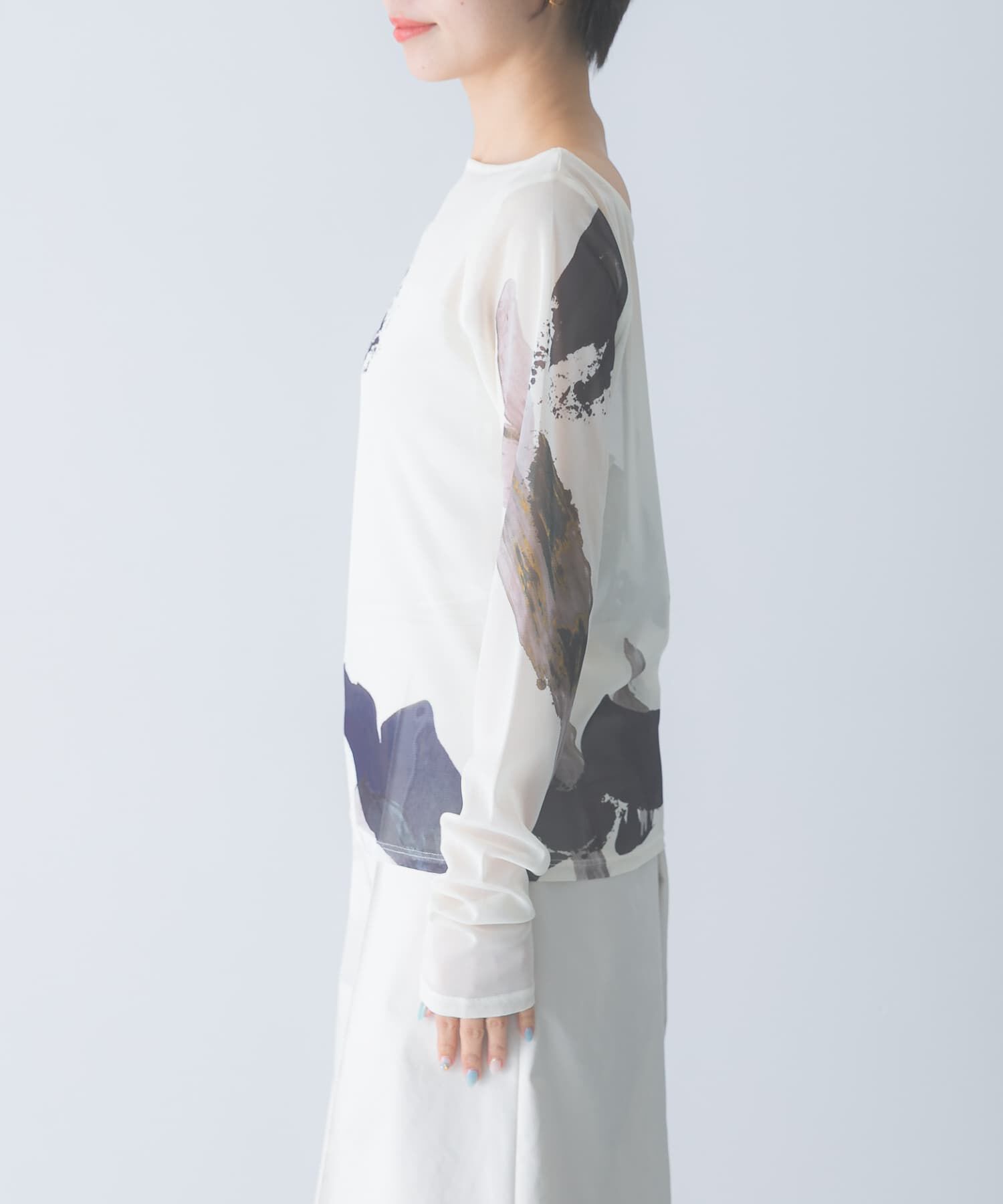 URBAN RESEARCH ROSSO「ELENDEEK　ORE GLINT SKIN CUT AND SEWN」|Tシャツ・カットソー|