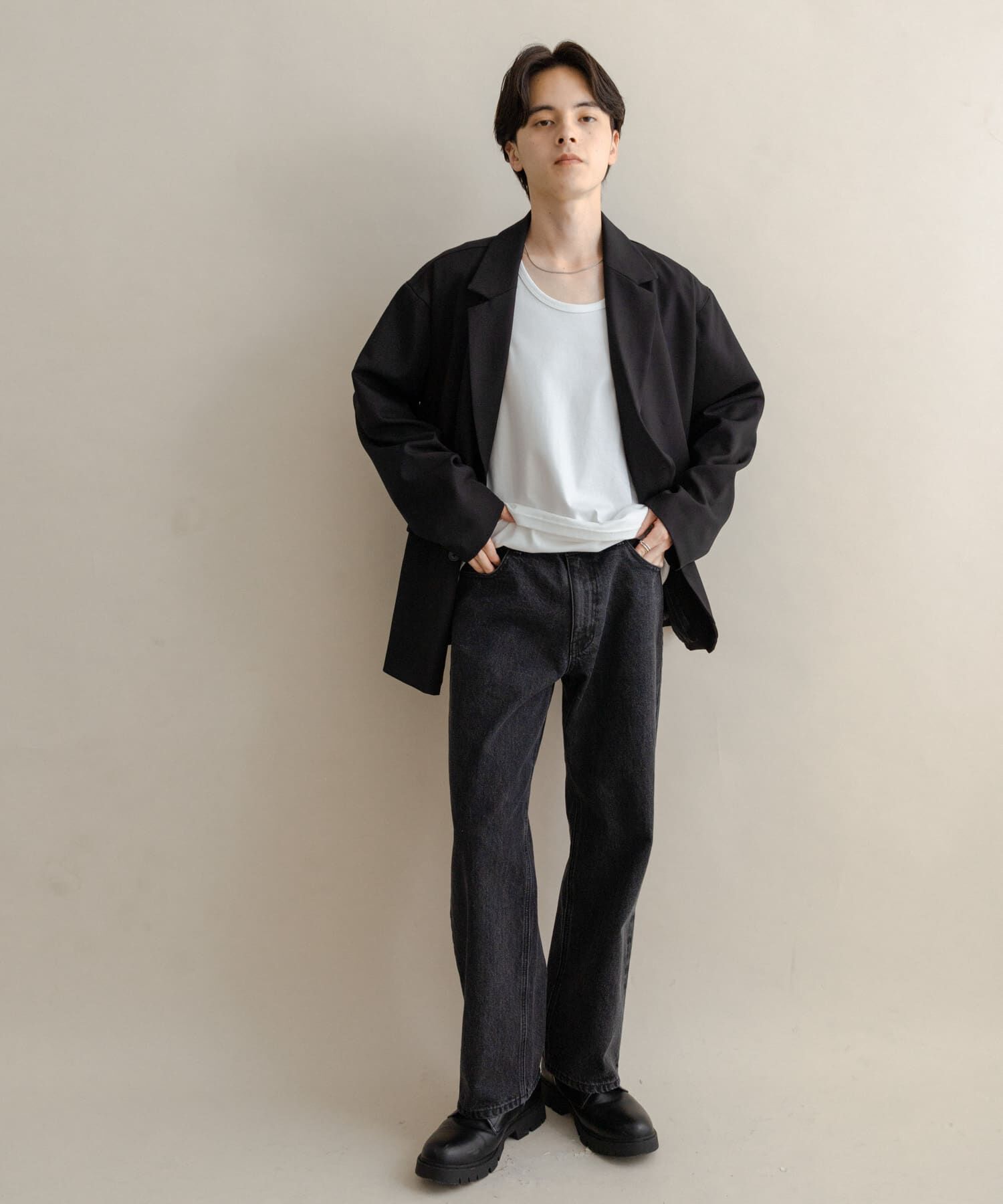 SENSE OF PLACE by URBAN RESEARCH「ストレートデニムパンツ」|デニム|