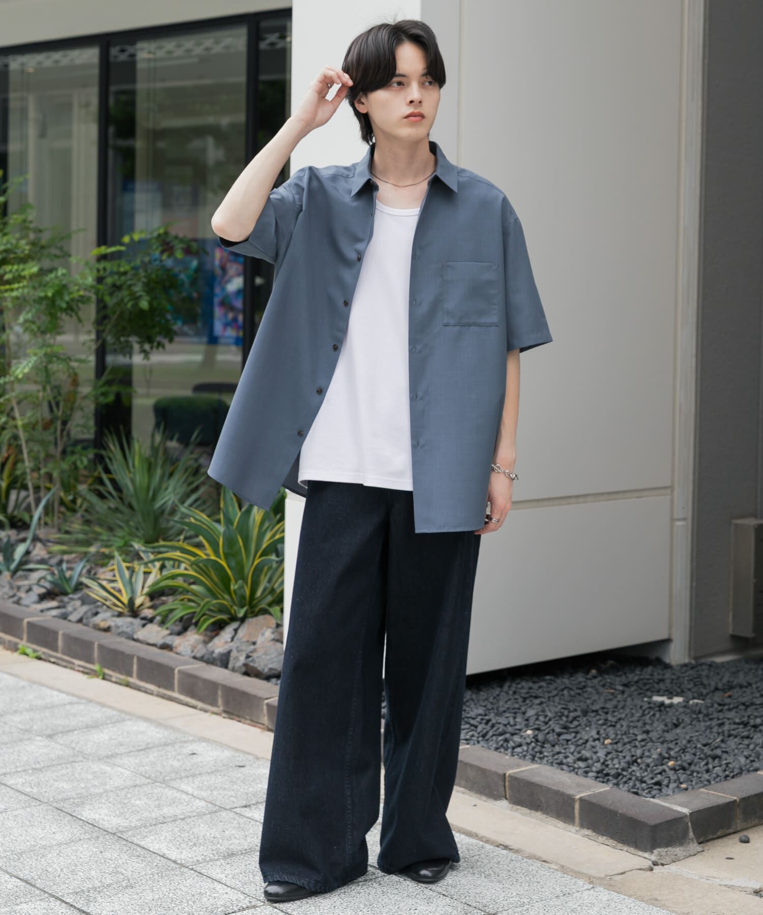 SENSE OF PLACE by URBAN RESEARCH「『一部WEB限定ｶﾗｰ』『ﾕﾆｾｯｸｽ』ｳﾞｨﾝﾃｰｼﾞﾗｲｸﾃﾞﾆﾑ 」|デニム|