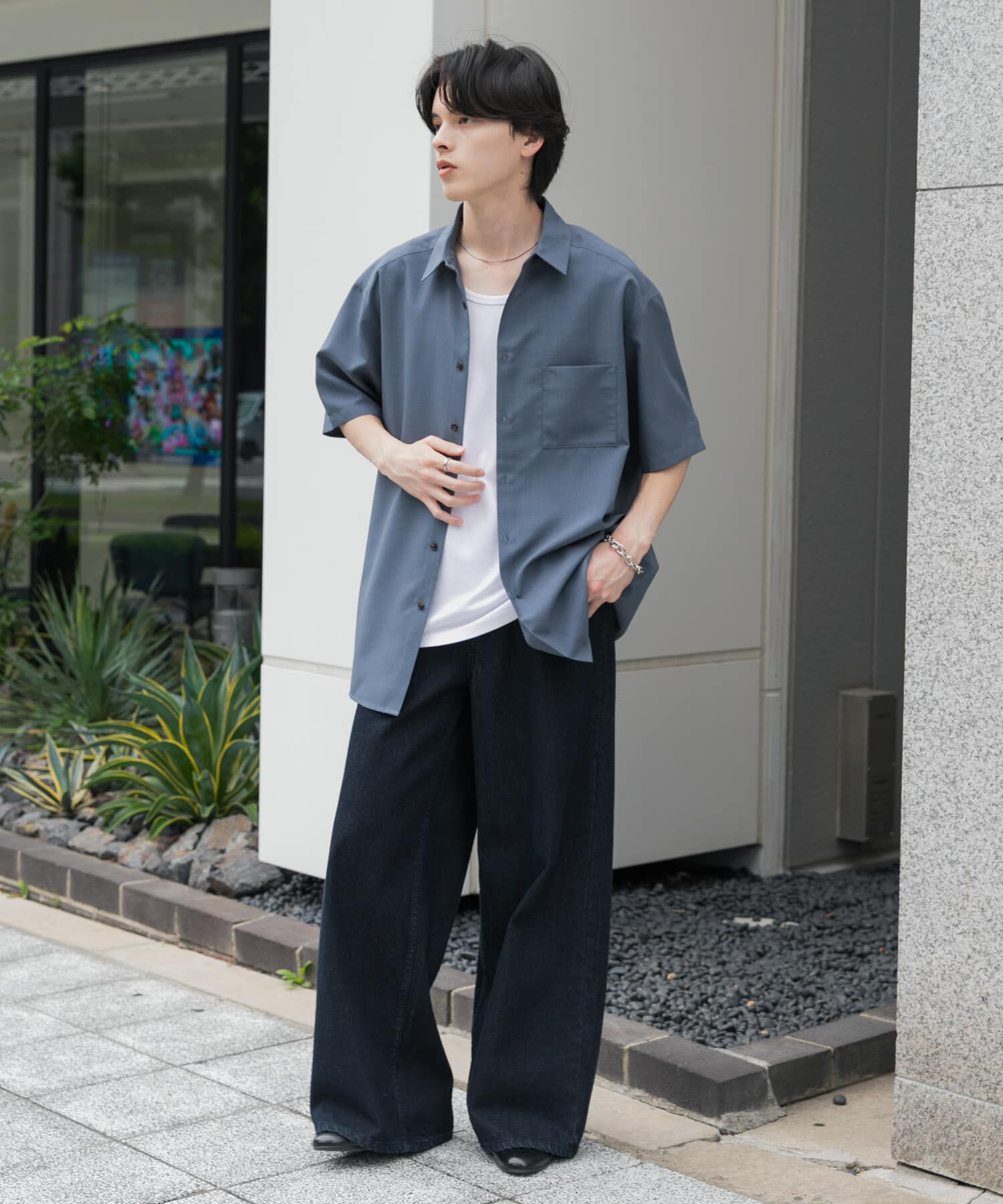 SENSE OF PLACE by URBAN RESEARCH「『一部WEB限定ｶﾗｰ』『ﾕﾆｾｯｸｽ』ｳﾞｨﾝﾃｰｼﾞﾗｲｸﾃﾞﾆﾑ 」|デニム|