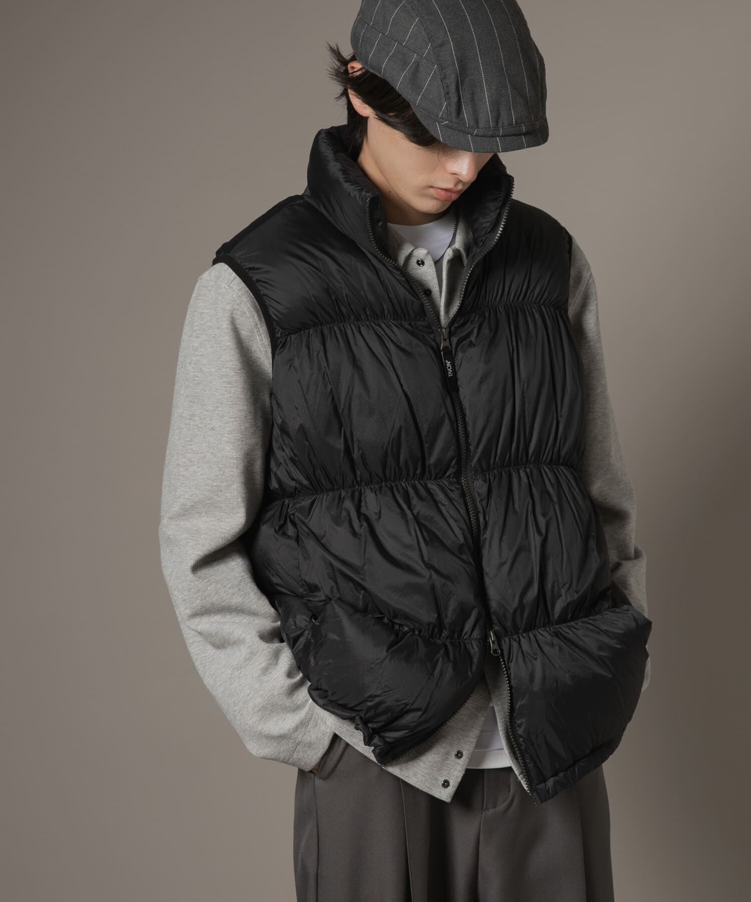 SENSE OF PLACE by URBAN RESEARCH「『別注』TAION&times;SENSE OF PLACE　ダウンオーバーベスト」|ダウンベスト・ベスト|