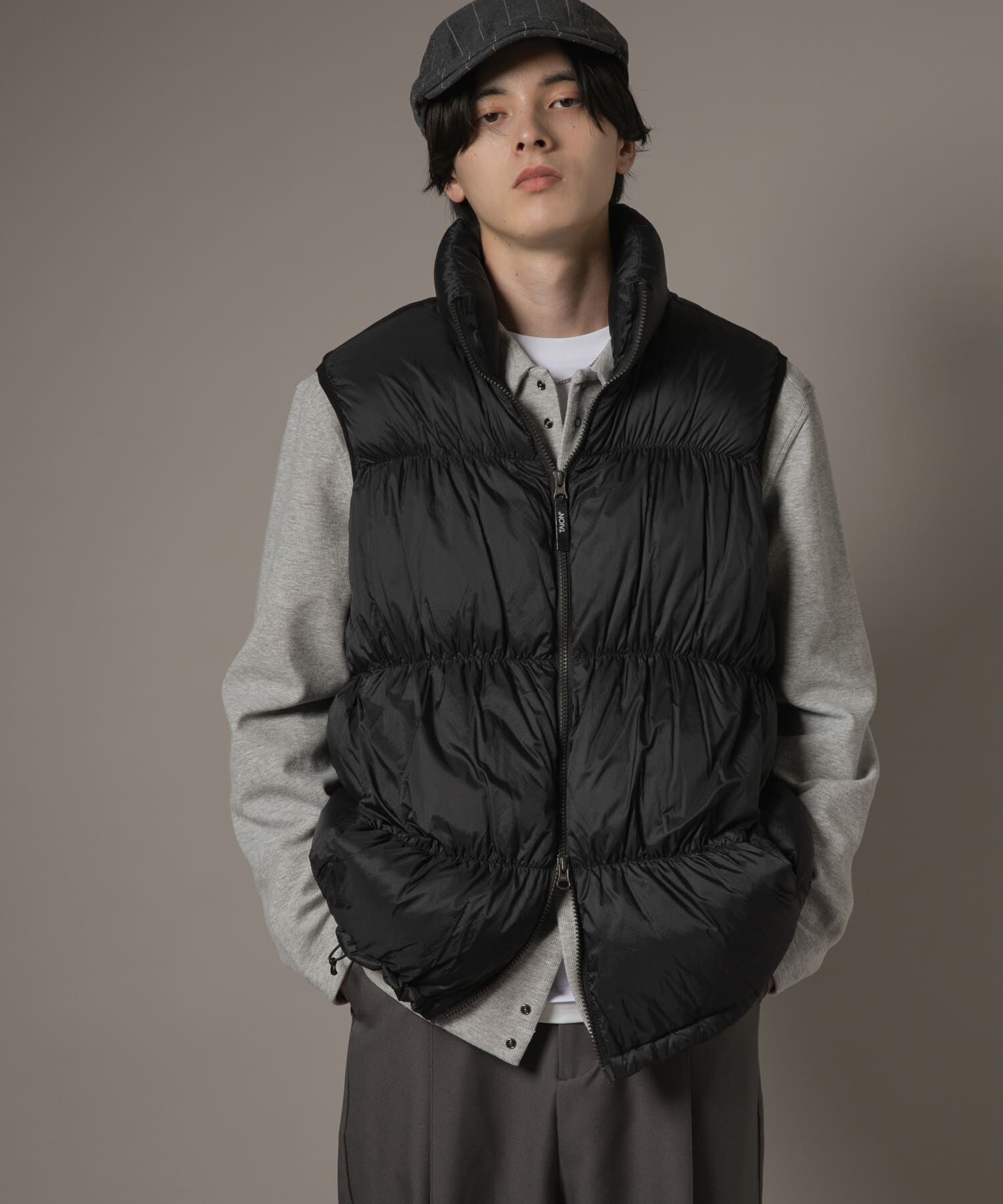 SENSE OF PLACE by URBAN RESEARCH「『別注』TAION&times;SENSE OF PLACE　ダウンオーバーベスト」|ダウンベスト・ベスト|