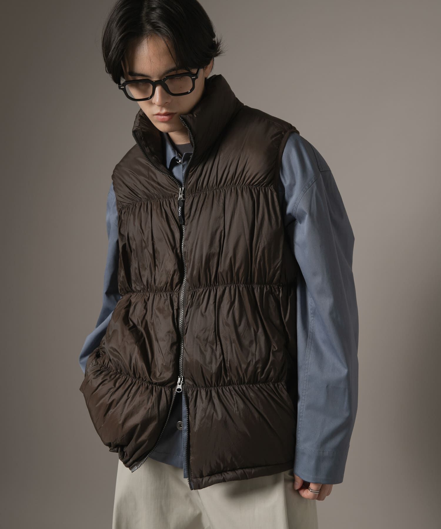 SENSE OF PLACE by URBAN RESEARCH「『別注』TAION&times;SENSE OF PLACE　ダウンオーバーベスト」|ダウンベスト・ベスト|