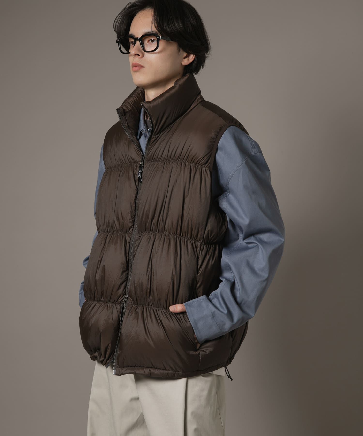 SENSE OF PLACE by URBAN RESEARCH「『別注』TAION&times;SENSE OF PLACE　ダウンオーバーベスト」|ダウンベスト・ベスト|