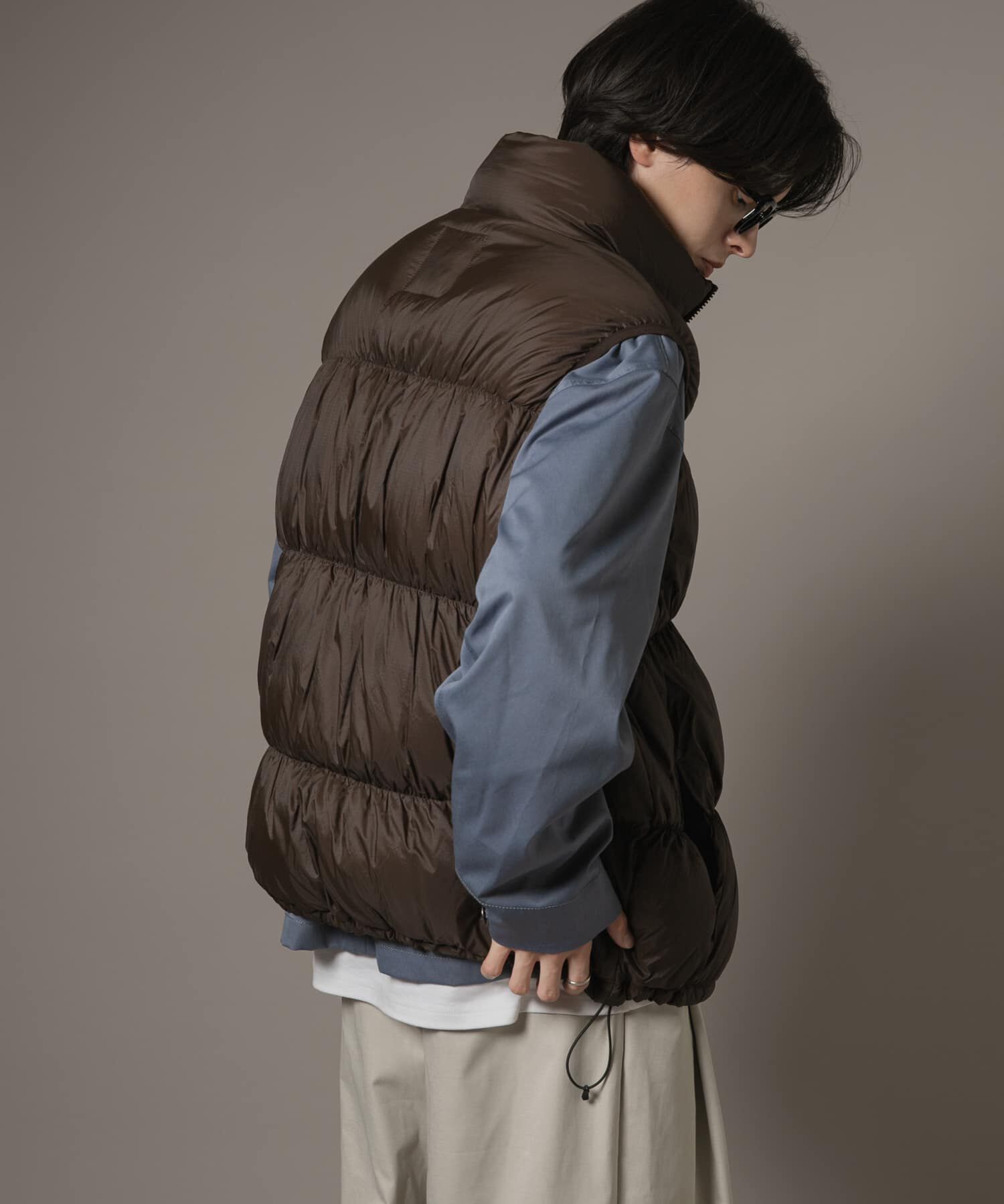 SENSE OF PLACE by URBAN RESEARCH「『別注』TAION&times;SENSE OF PLACE　ダウンオーバーベスト」|ダウンベスト・ベスト|