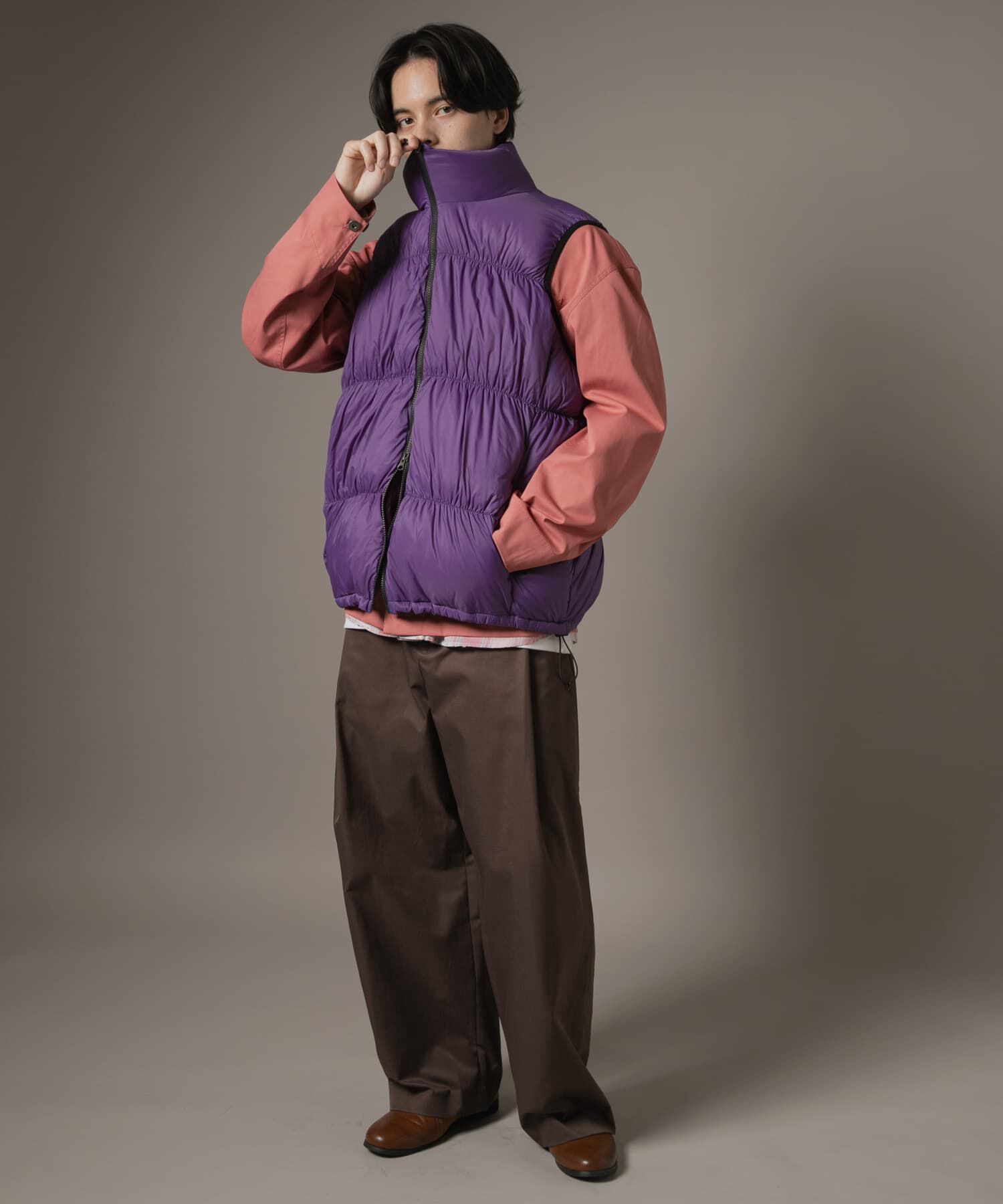 SENSE OF PLACE by URBAN RESEARCH「『別注』TAION&times;SENSE OF PLACE　ダウンオーバーベスト」|ダウンベスト・ベスト|