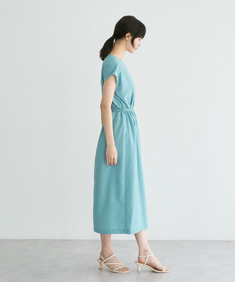 YECCA VECCA「リネンライクスキッパーワンピース」|ワンピース|