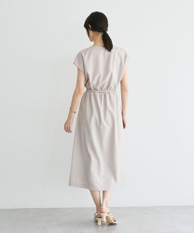 YECCA VECCA「リネンライクスキッパーワンピース」|ワンピース|