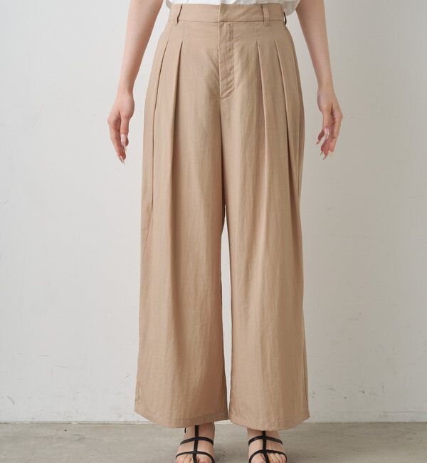  「【SET ITEM】レースヘムキャミソール+スラックスパンツセット」|その他|