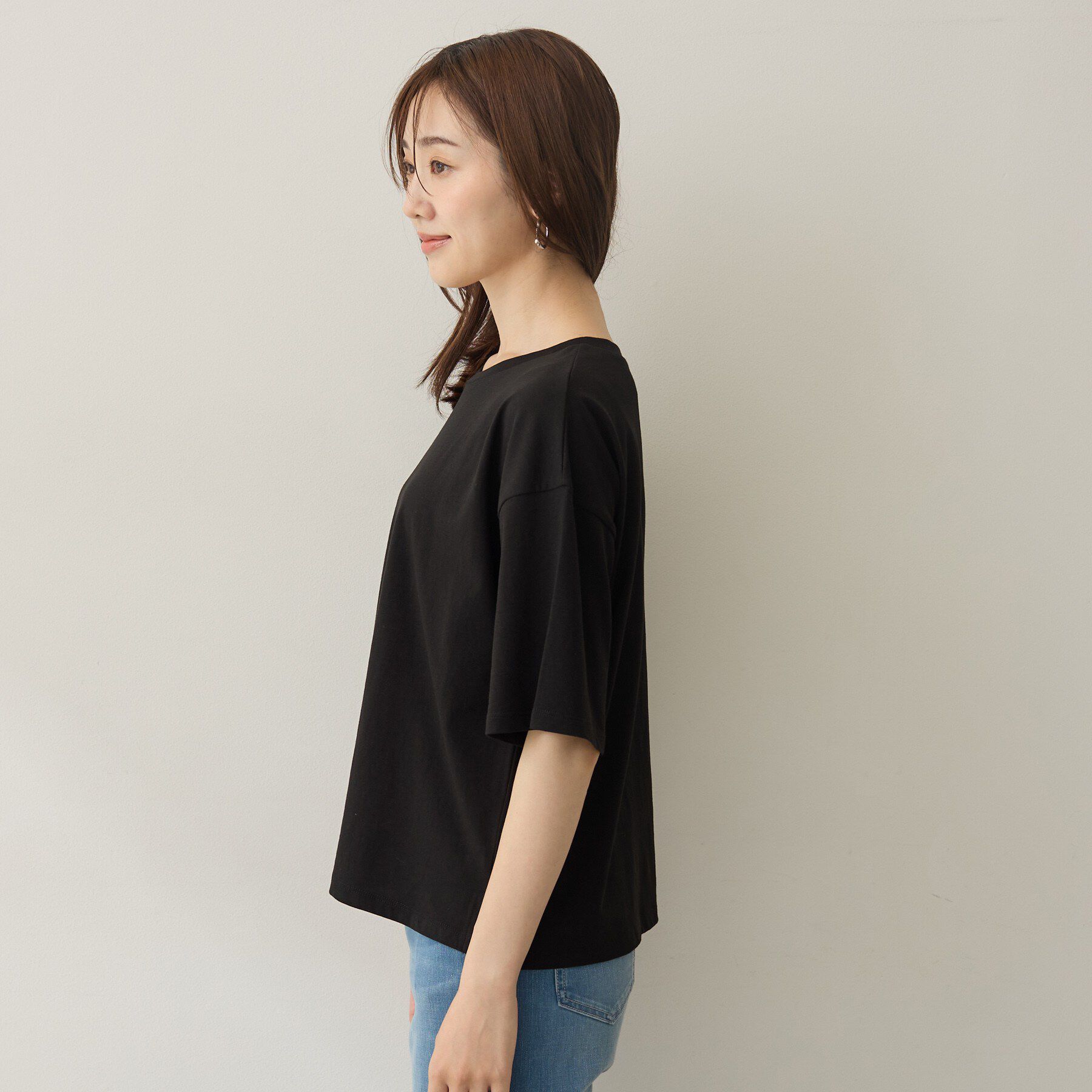 UNTITLED「【1枚でもセットでも】レースキャミ付きプルオーバー」|Tシャツ・カットソー|