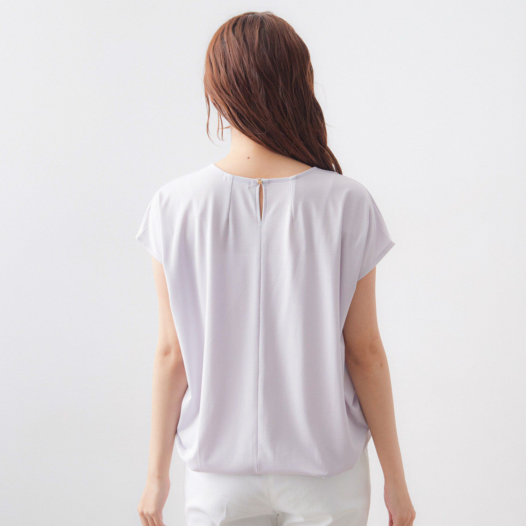 index「【接触冷感／UV】ひんやりコクーントップス《洗濯機OK》」|Tシャツ・カットソー|