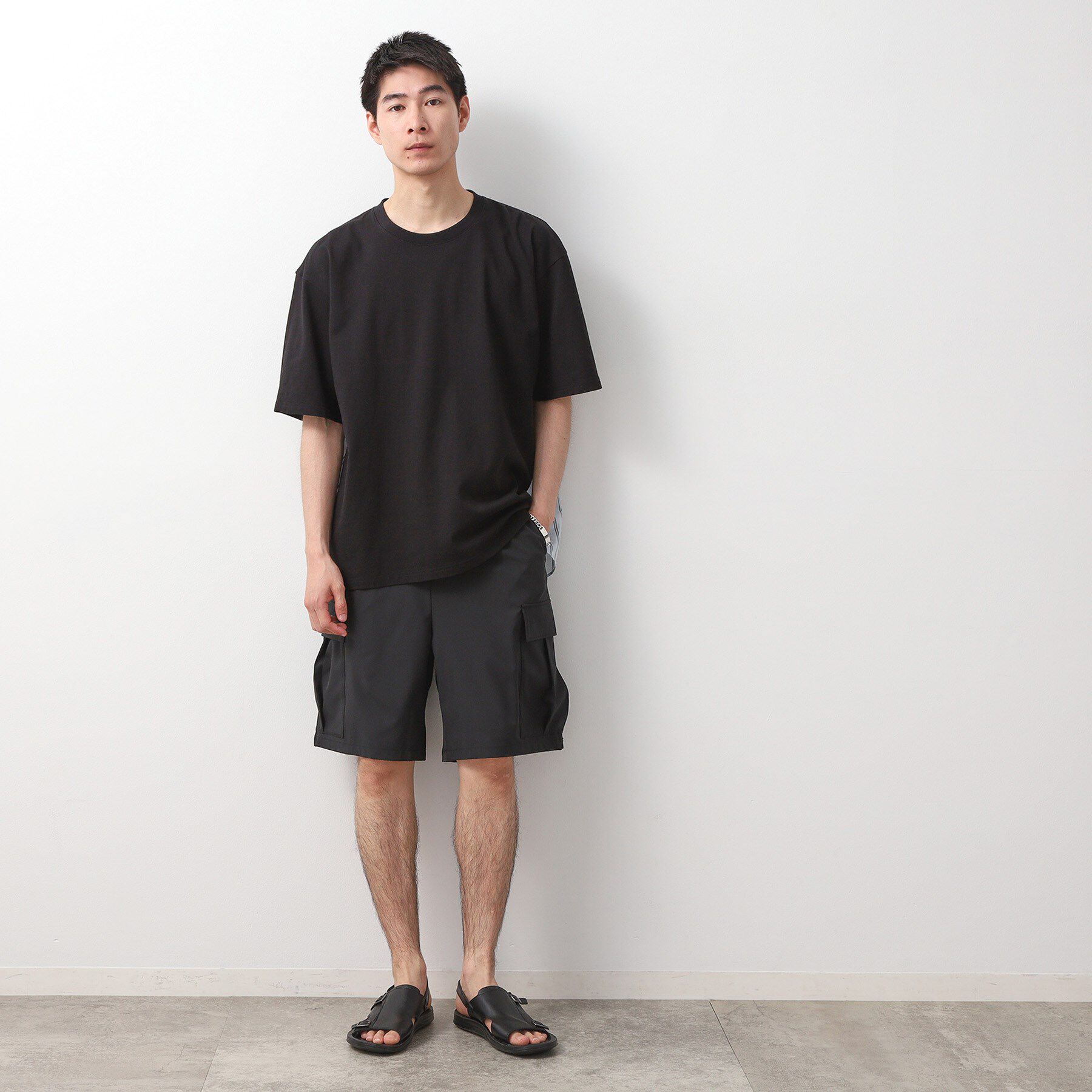 THE SHOP TK「エシカルブロード切替Tシャツ 洗濯機OK」|Tシャツ・カットソー|