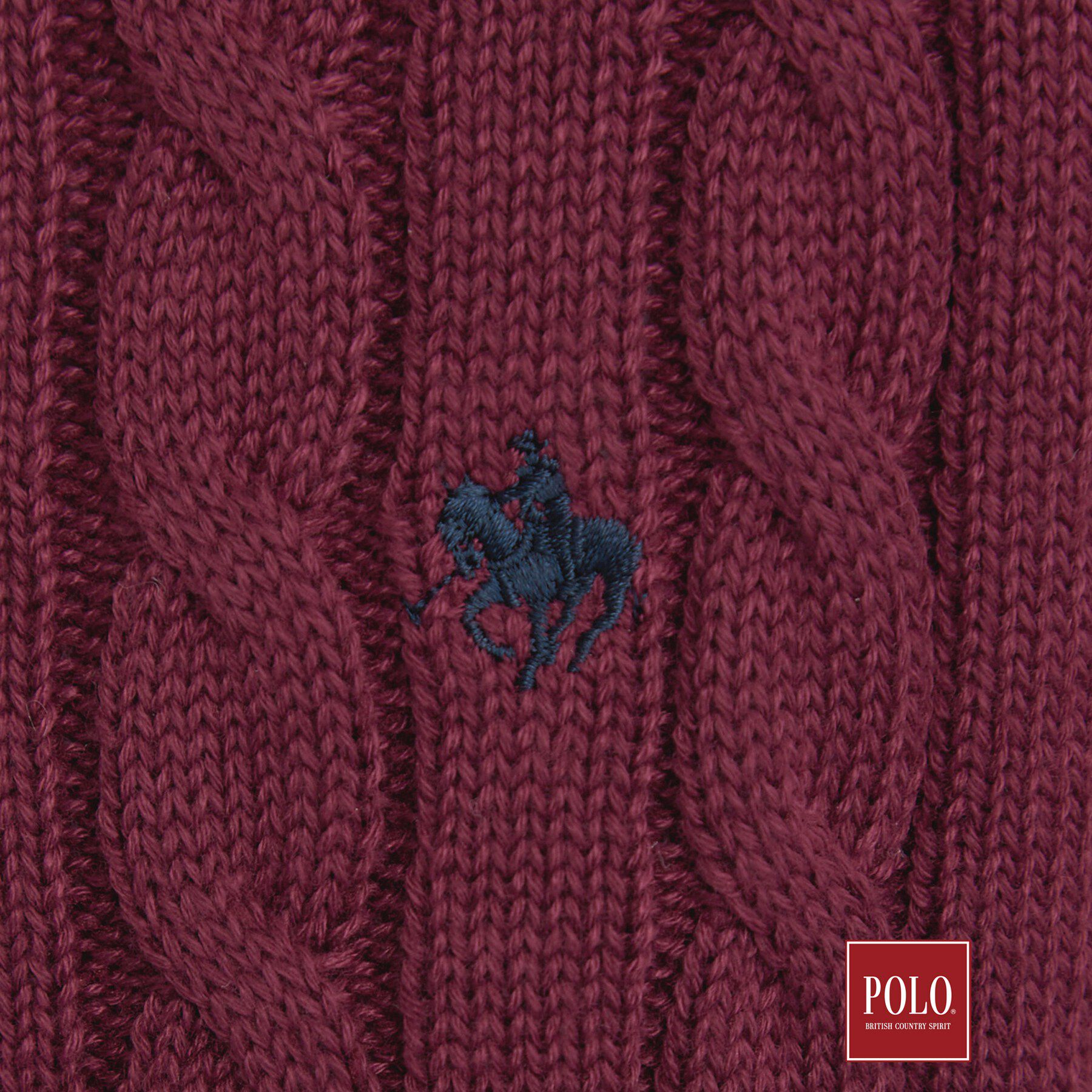 THE SHOP TK「POLO BCS/ケーブル半袖ニット」|ニット・セーター|