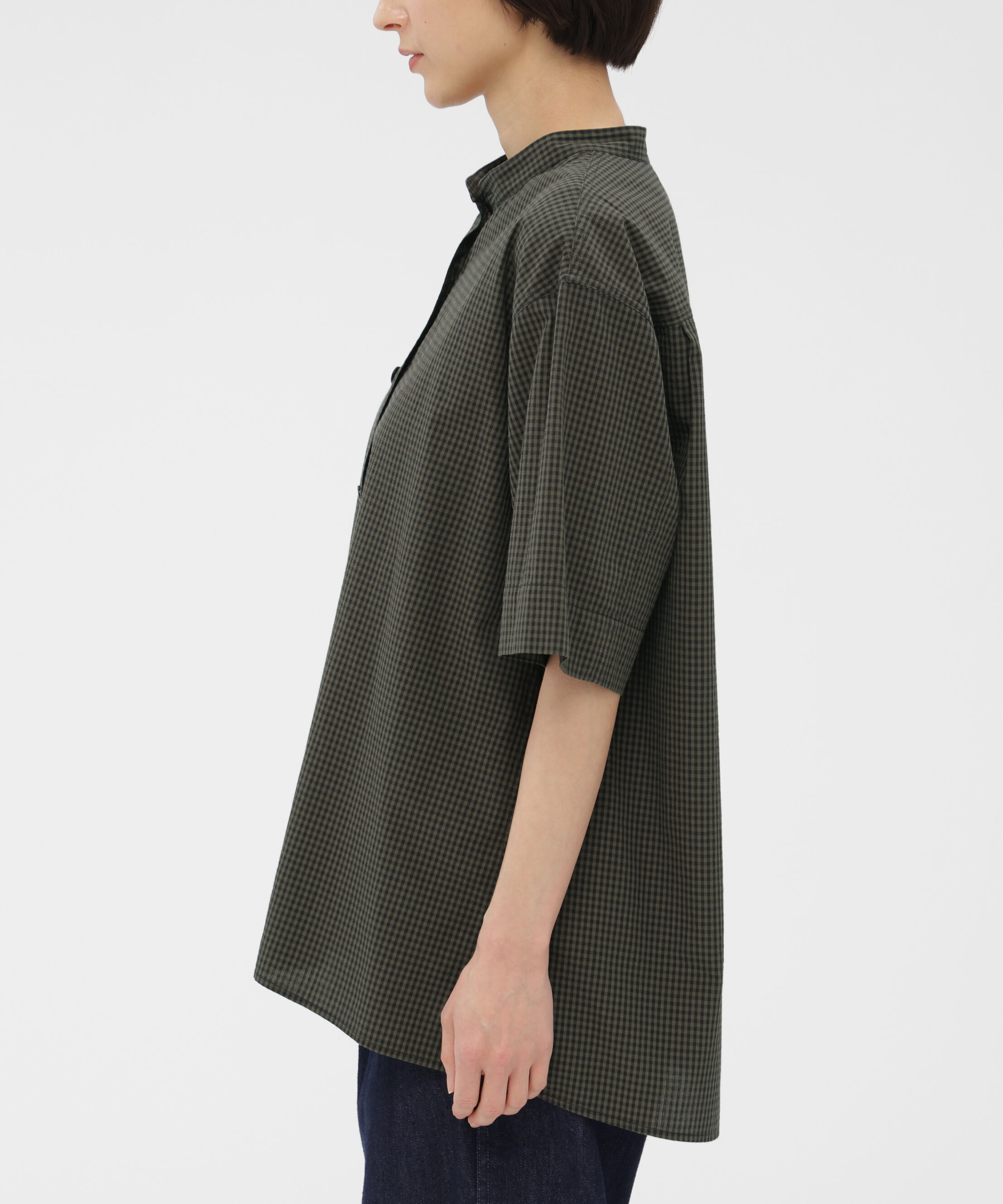 MHL.「YARN DYED COTTON VOILE SHIRT」|シャツ・ブラウス|