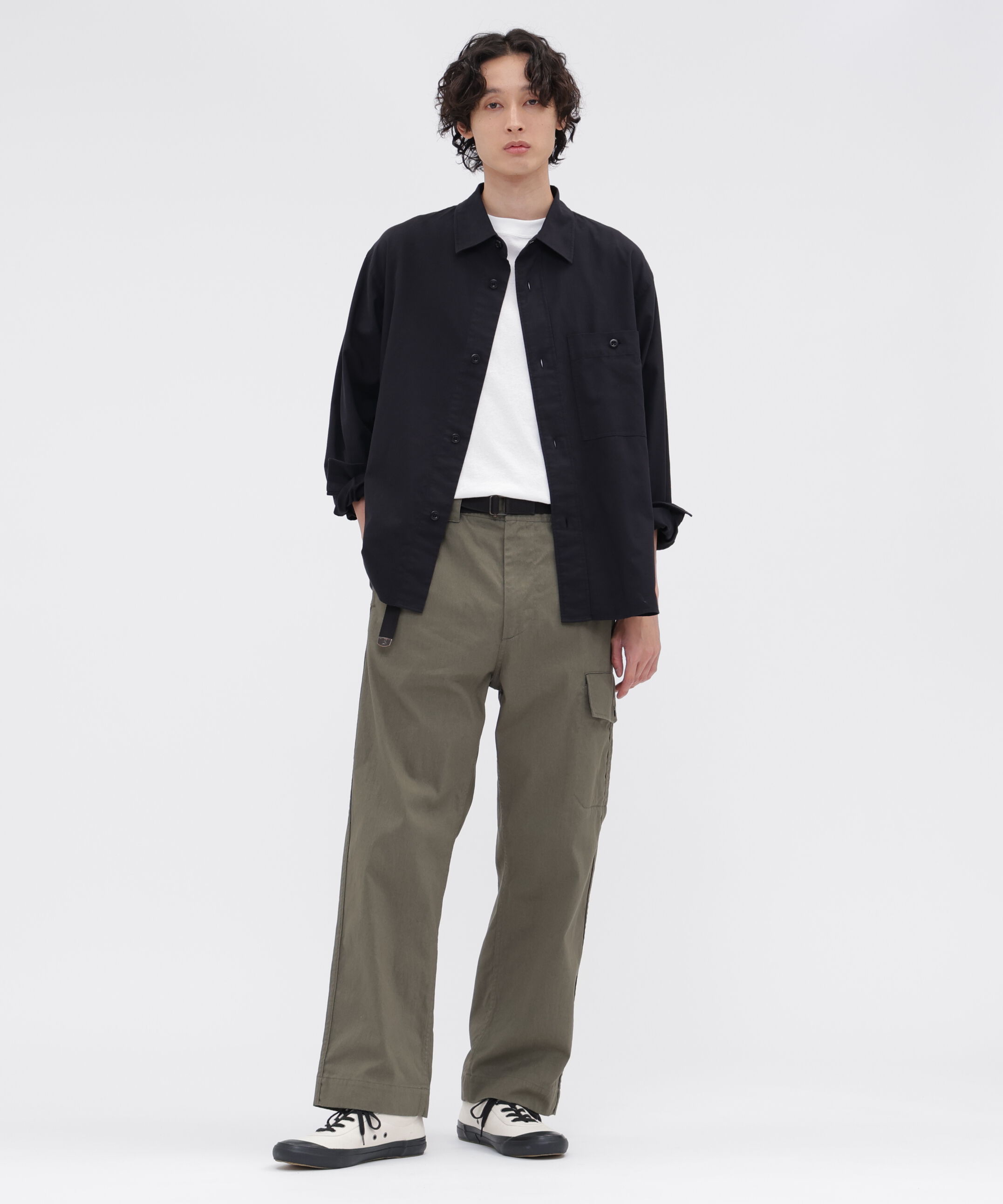 MHL.「UTILITY COTTON NYLON TWILL TROUSERS」|その他|KHAKI