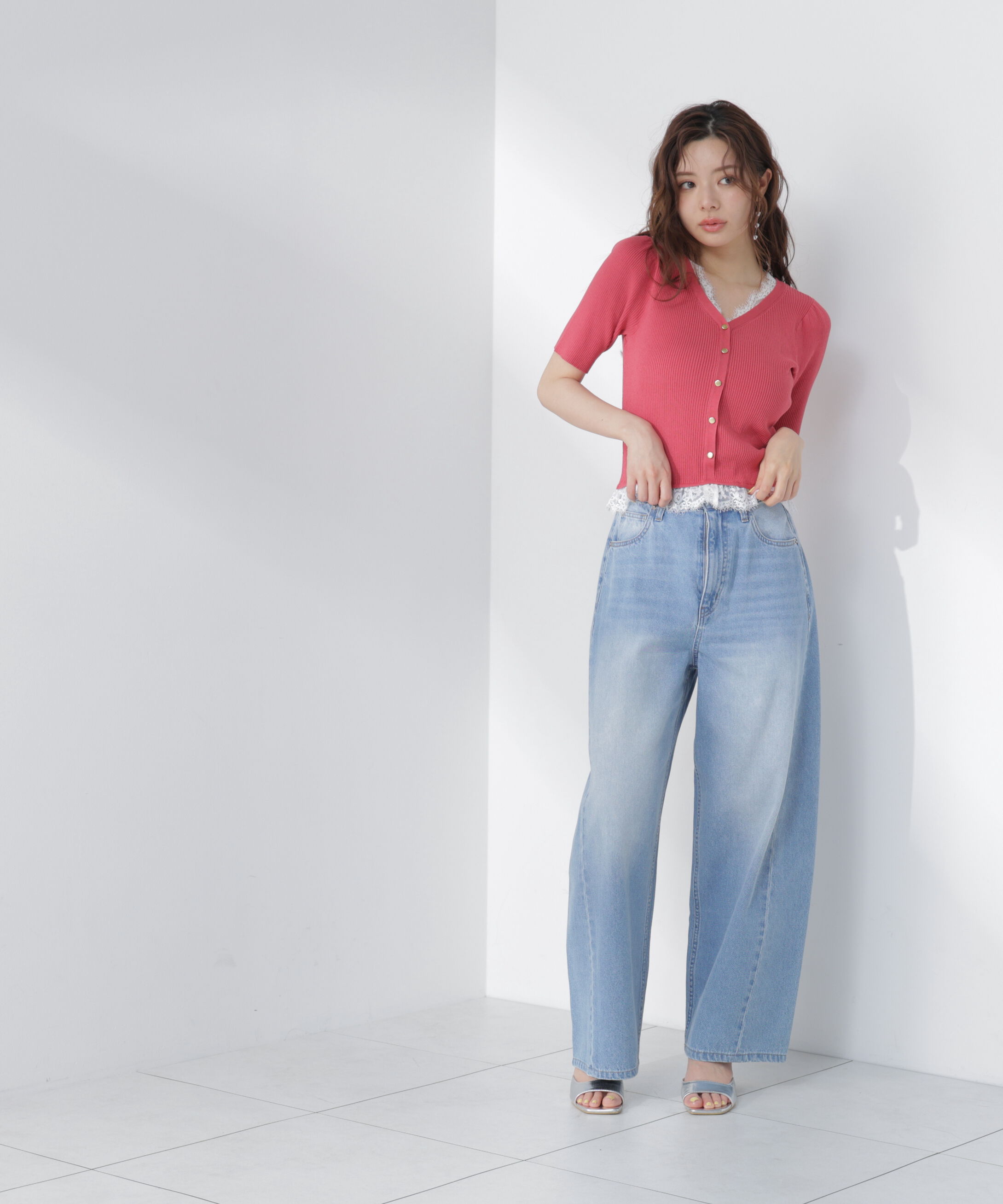 PROPORTION BODY DRESSING「〈a/mie〉ワイドバレルパンツ 26SS」|その他|