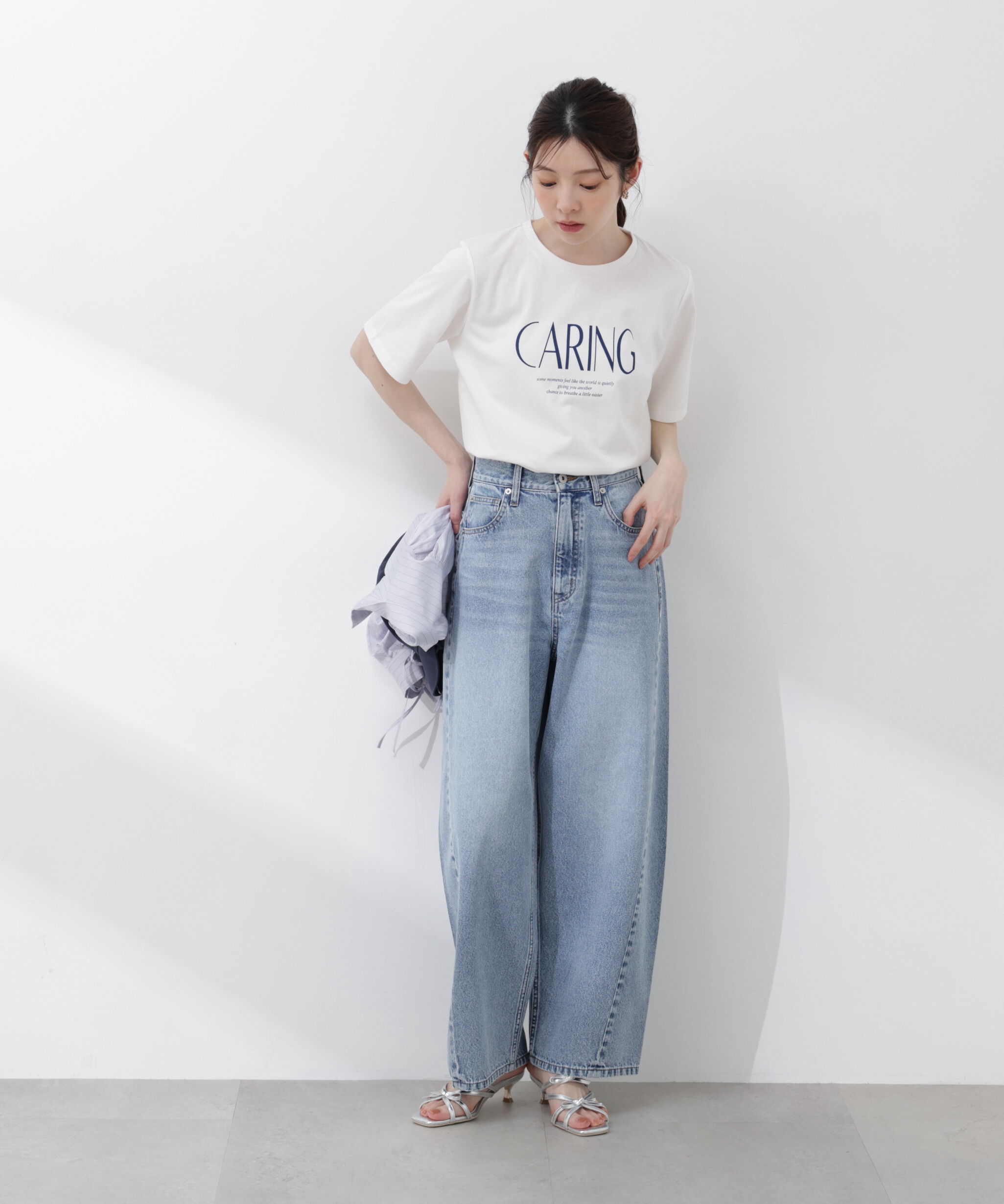 PROPORTION BODY DRESSING「〈a/mie〉ワイドバレルパンツ 26SS」|その他|