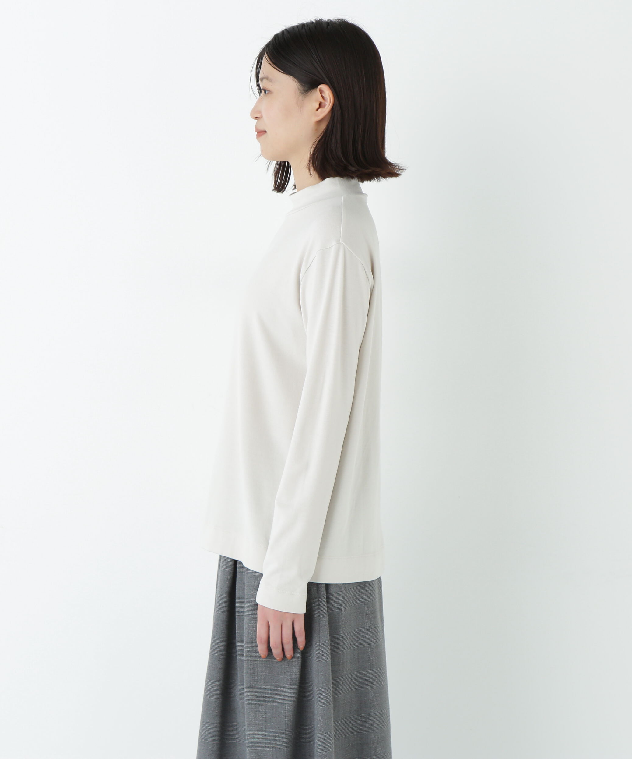  「≪ウォーム素材≫コットンウォームカットソー」|Tシャツ・カットソー|