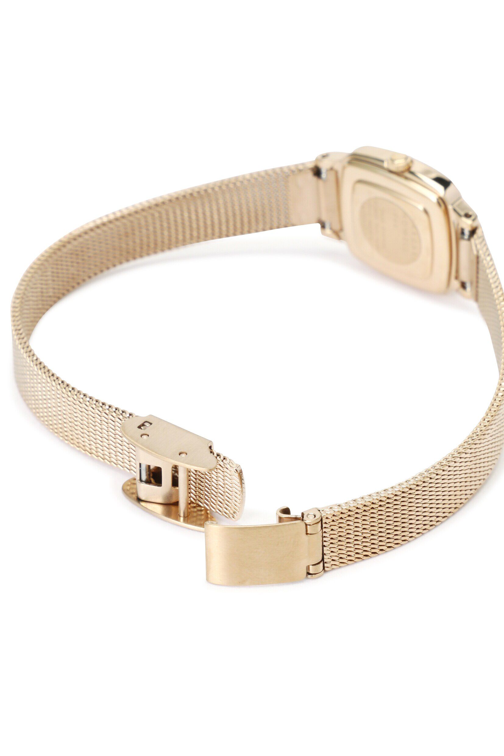  「MESH BAND SQUARE WATCH」|腕時計|