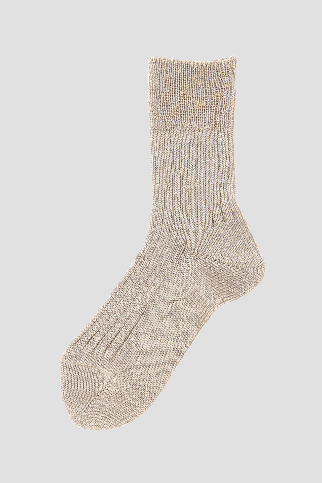  「WOMEN LINEN RIB SOCKS」|ソックス|NATURAL2