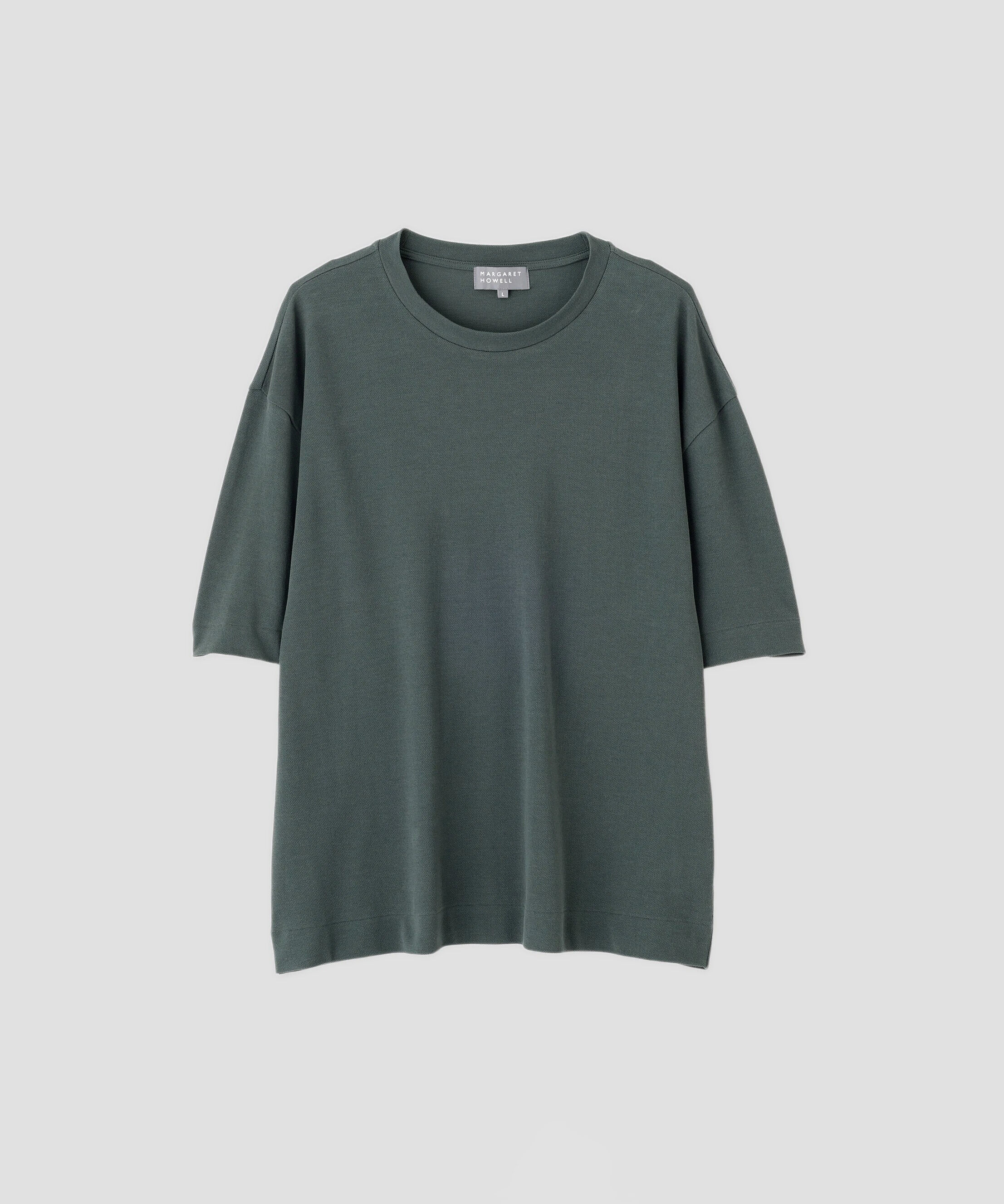 MARGARET HOWELL「COTTON LINEN PIQUE TOP」|Tシャツ・カットソー|