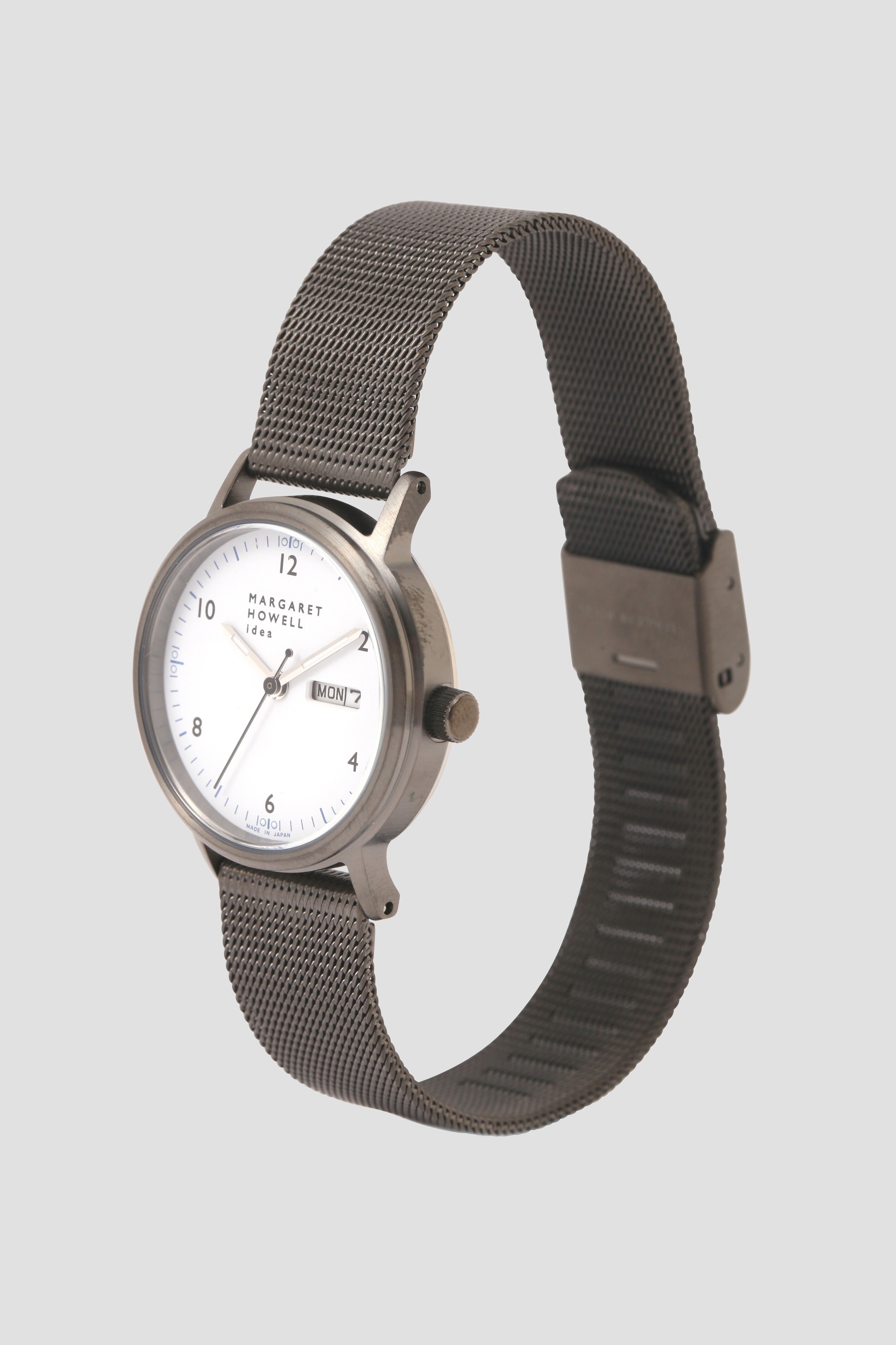  「SOLAR POWER MESH BAND」|腕時計|GREY