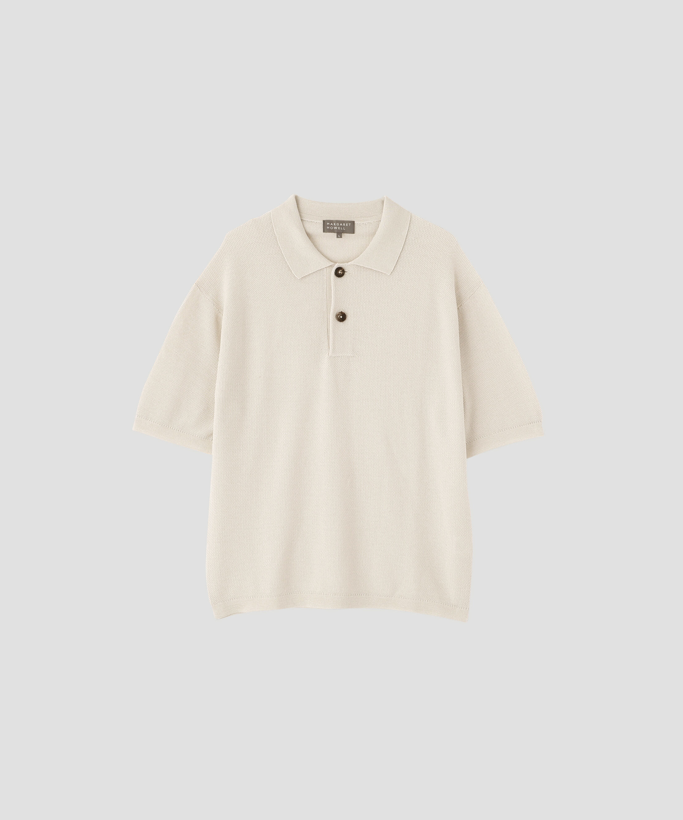MARGARET HOWELL「COTTON RAMIE PIQUE KNITWEAR」|ニット・セーター|