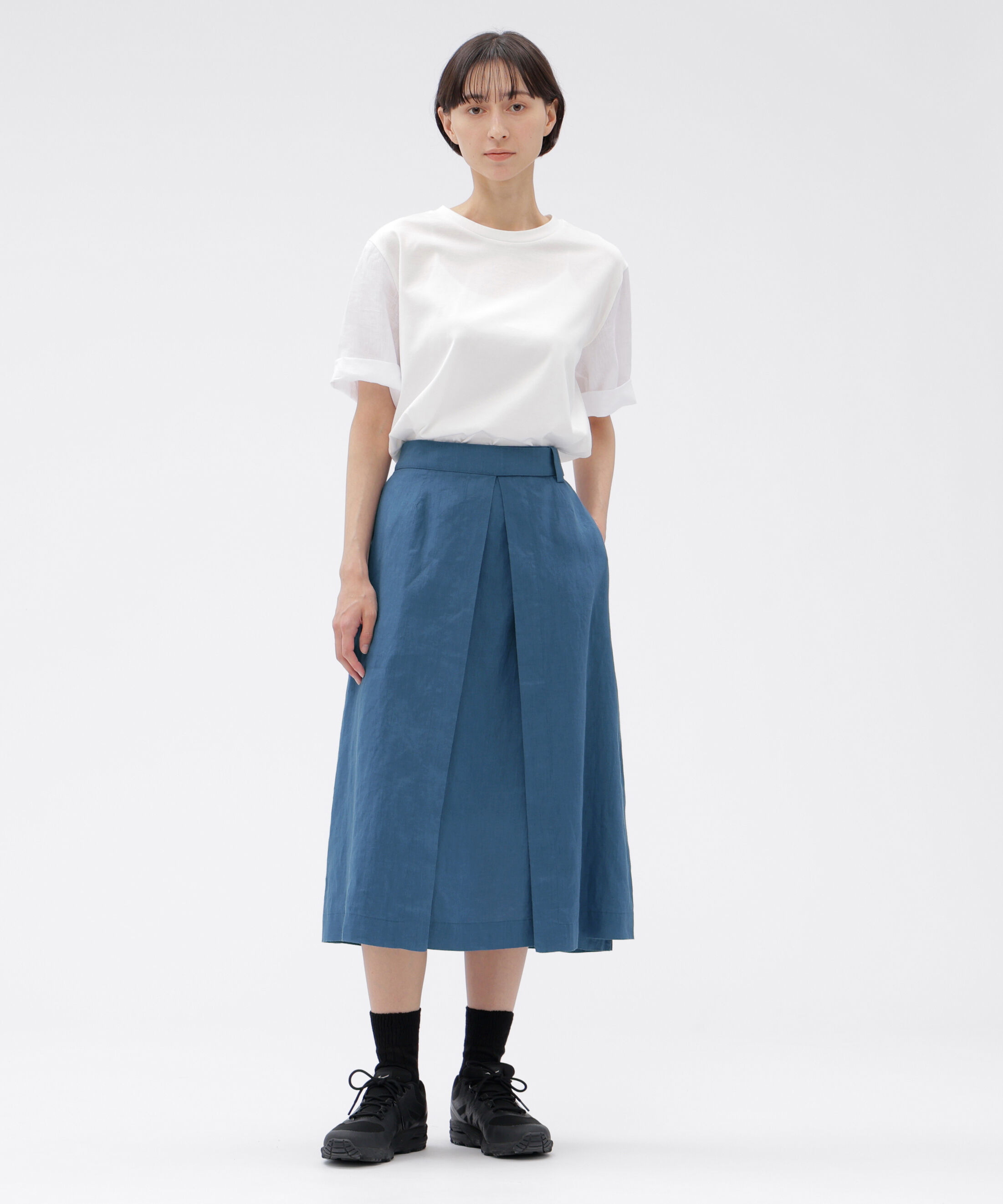  「LIGHTWEIGHT LINEN SKIRT」|スカート|