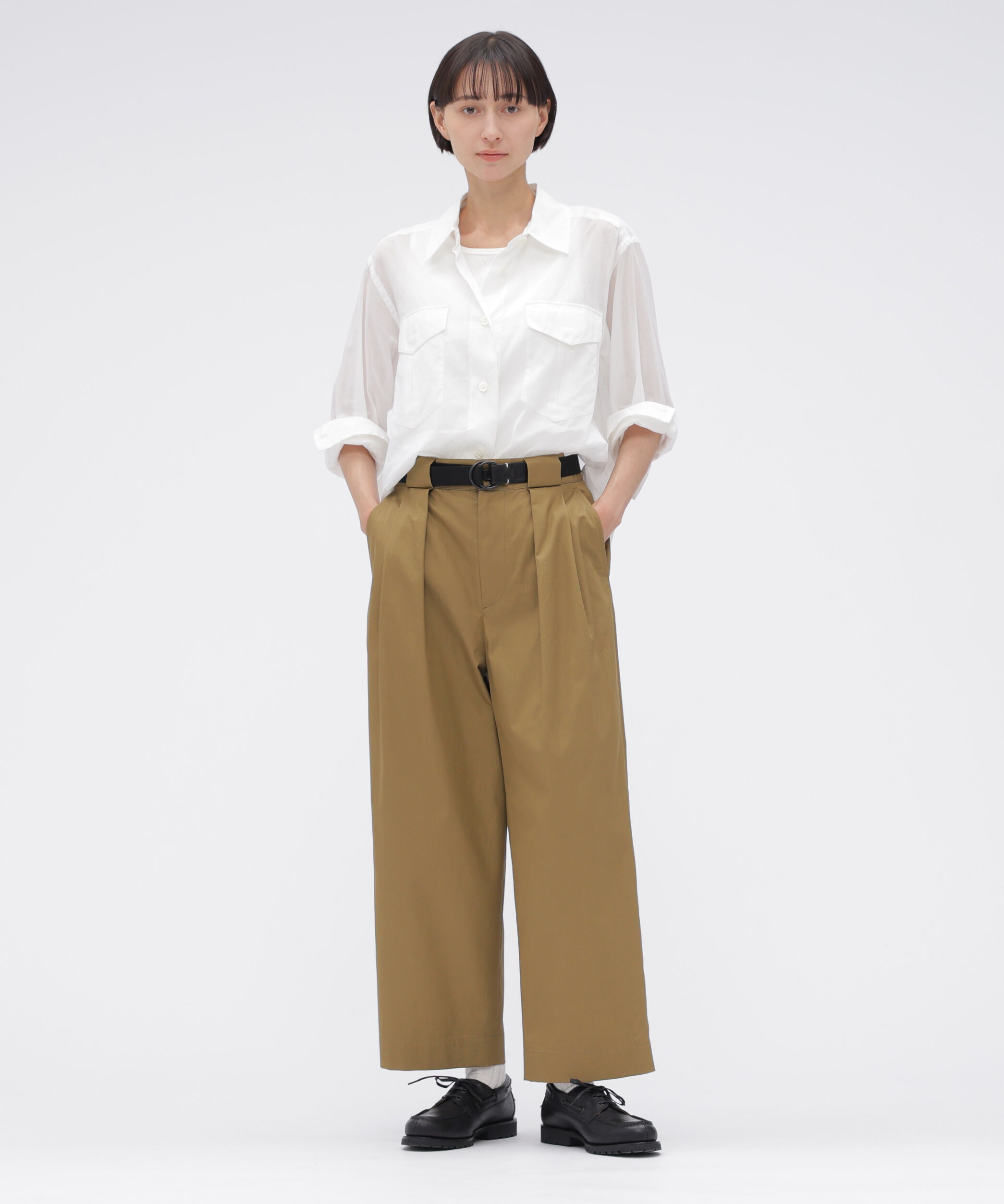  「SOFT BRUSHED COTTON TWILL TROUSERS」|その他|