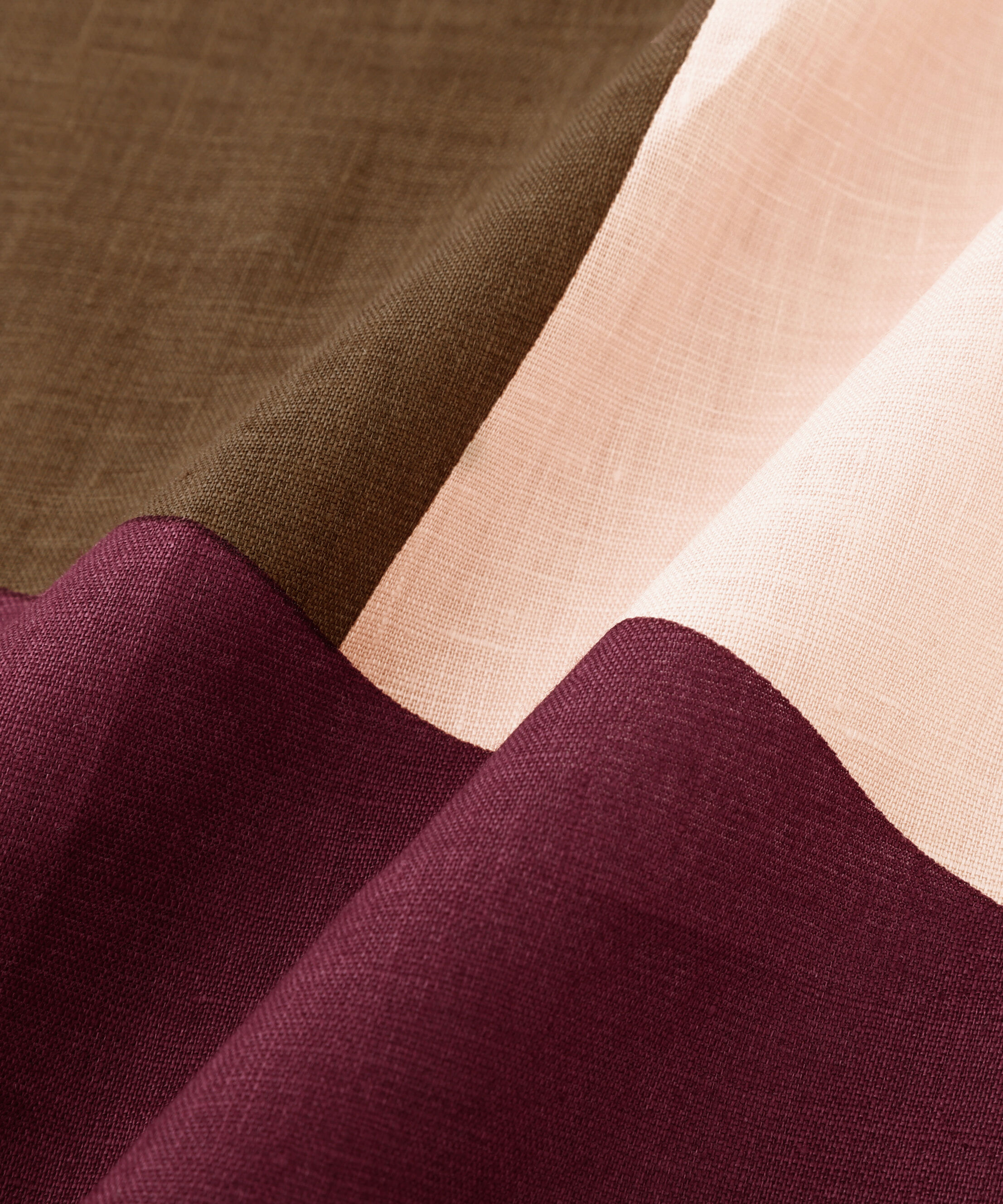 MARGARET HOWELL HOUSEHOLDGOODS「COLOR BLOCK HANKY」|ハンカチ|