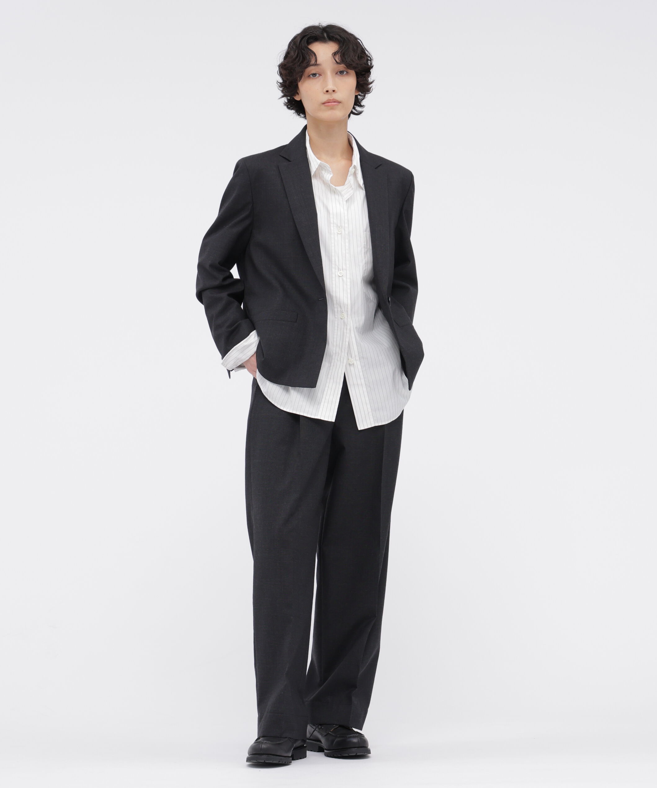  「MUTED WOOL CHECK TROUSERS」|その他|