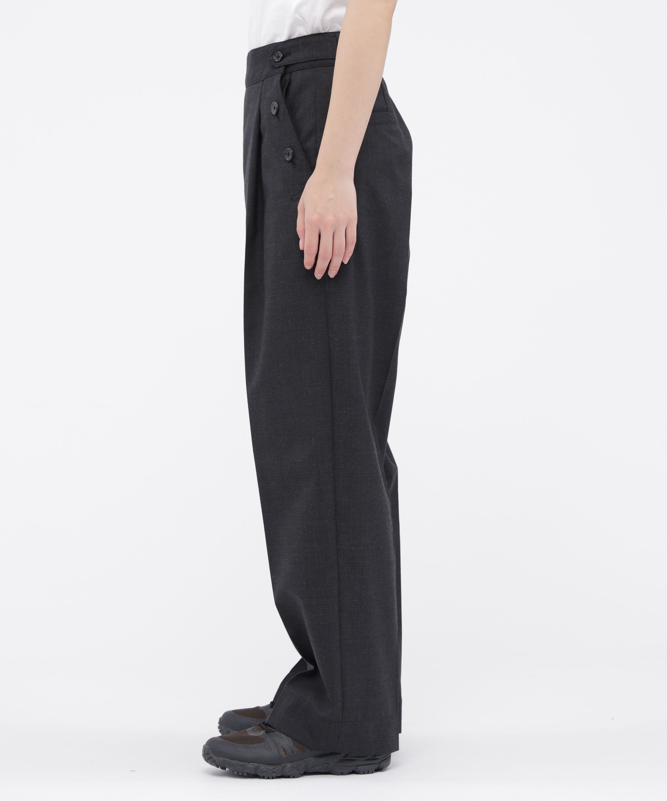  「MUTED WOOL CHECK TROUSERS」|その他|
