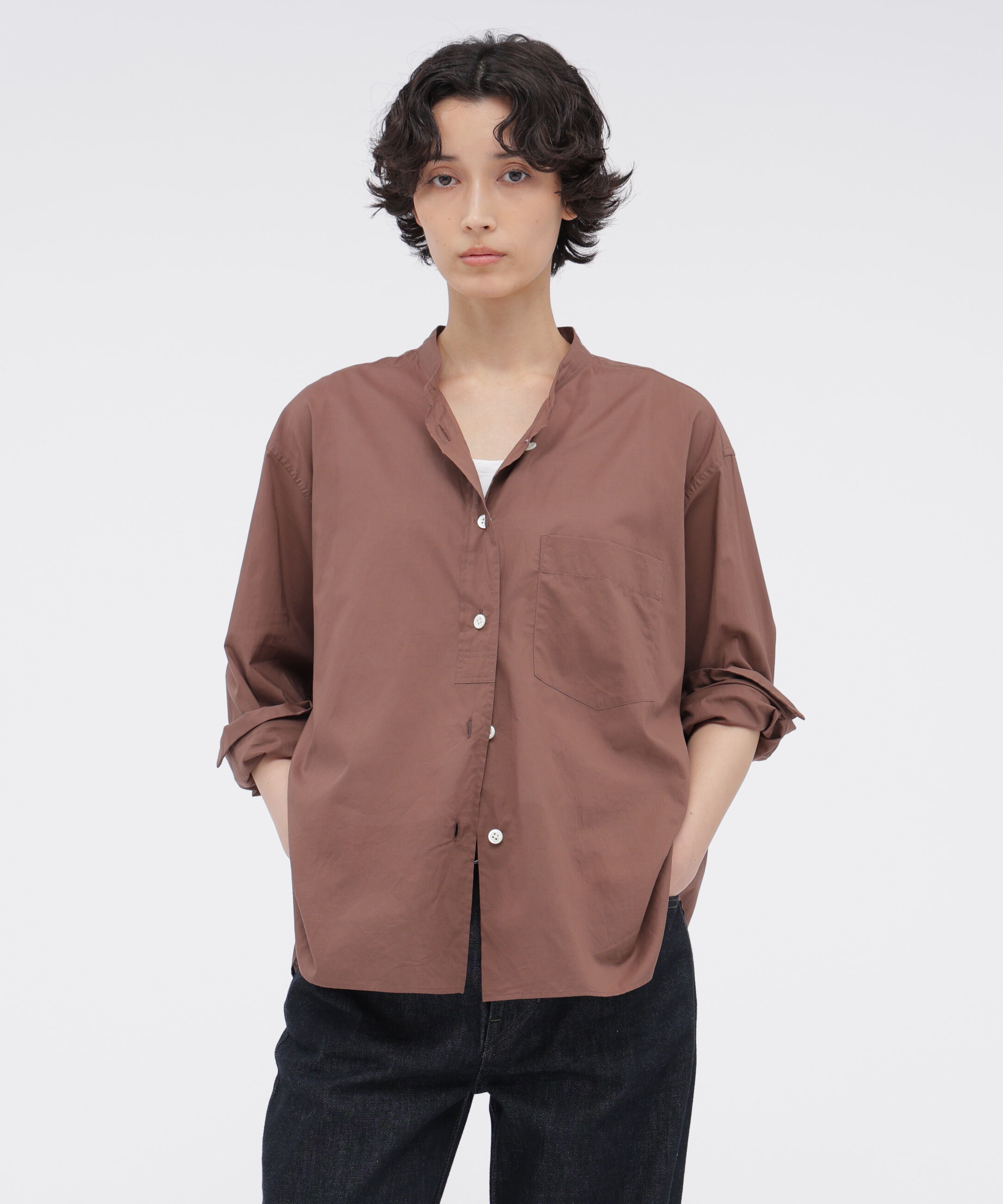  「SOFT COTTON POPLIN SHIRT」|シャツ・ブラウス|MOCHA3