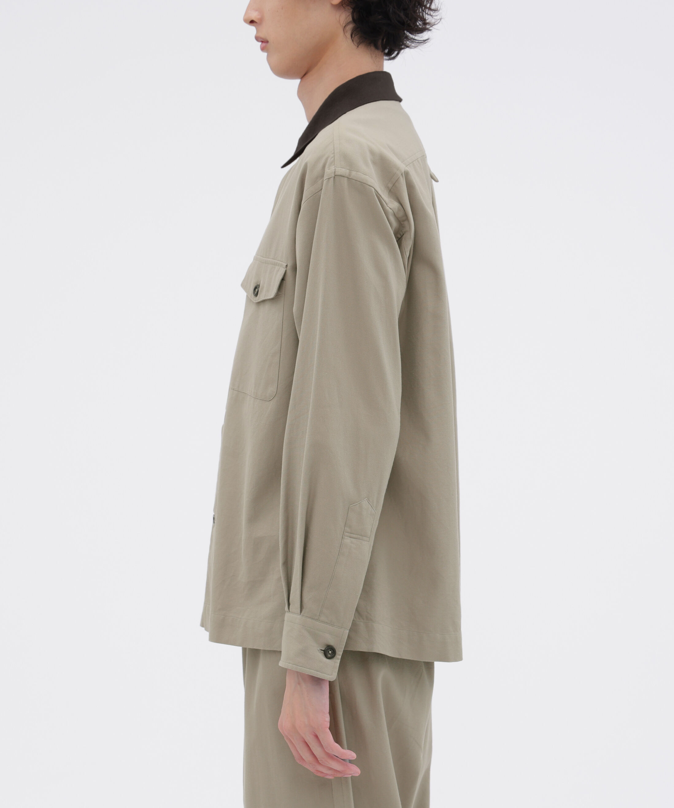 MARGARET HOWELL「TEXTURED COTTON PIQUE SHIRT」|シャツ・ブラウス|