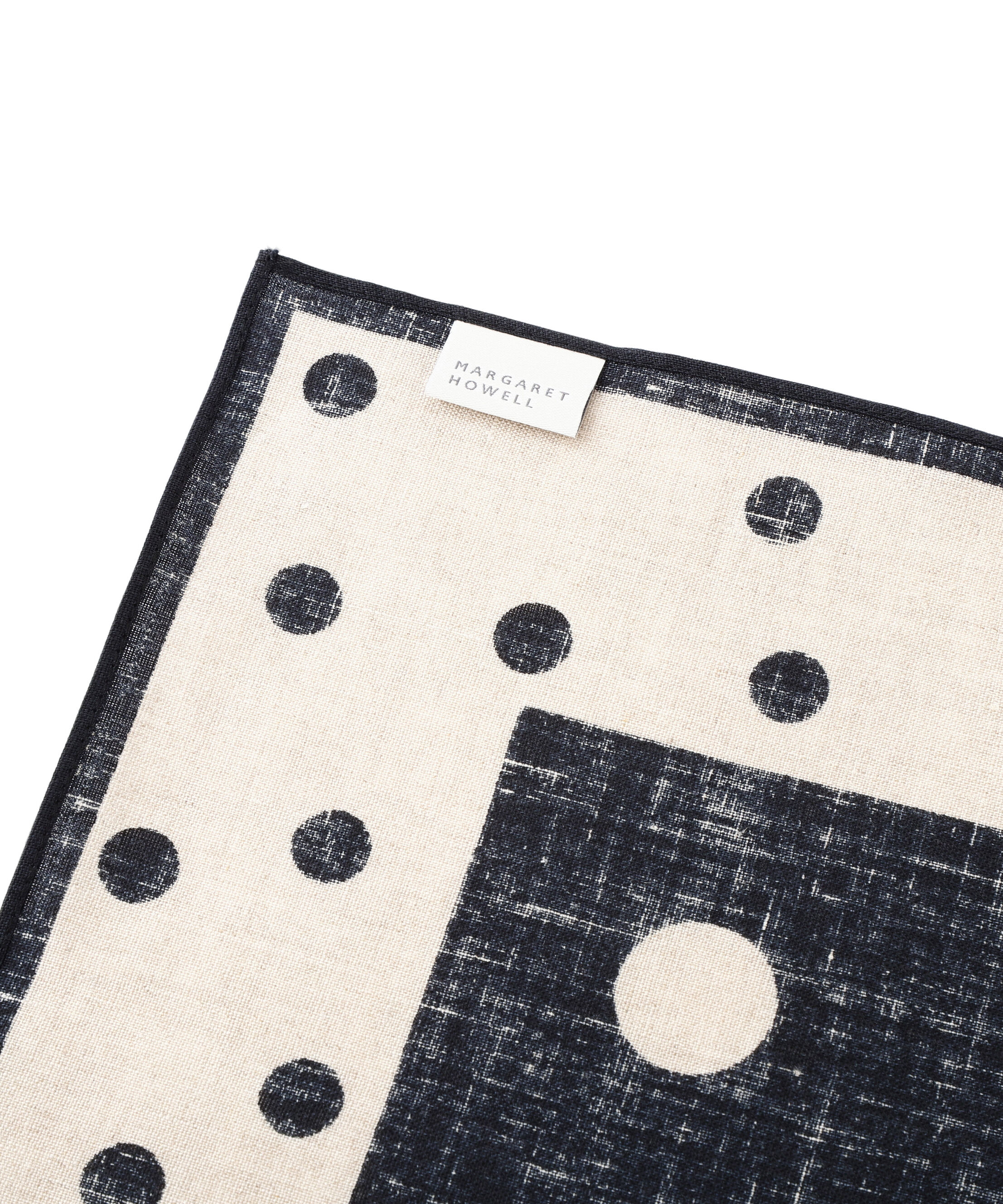 MARGARET HOWELL HOUSEHOLDGOODS「SPOT HANKY」|ハンカチ|
