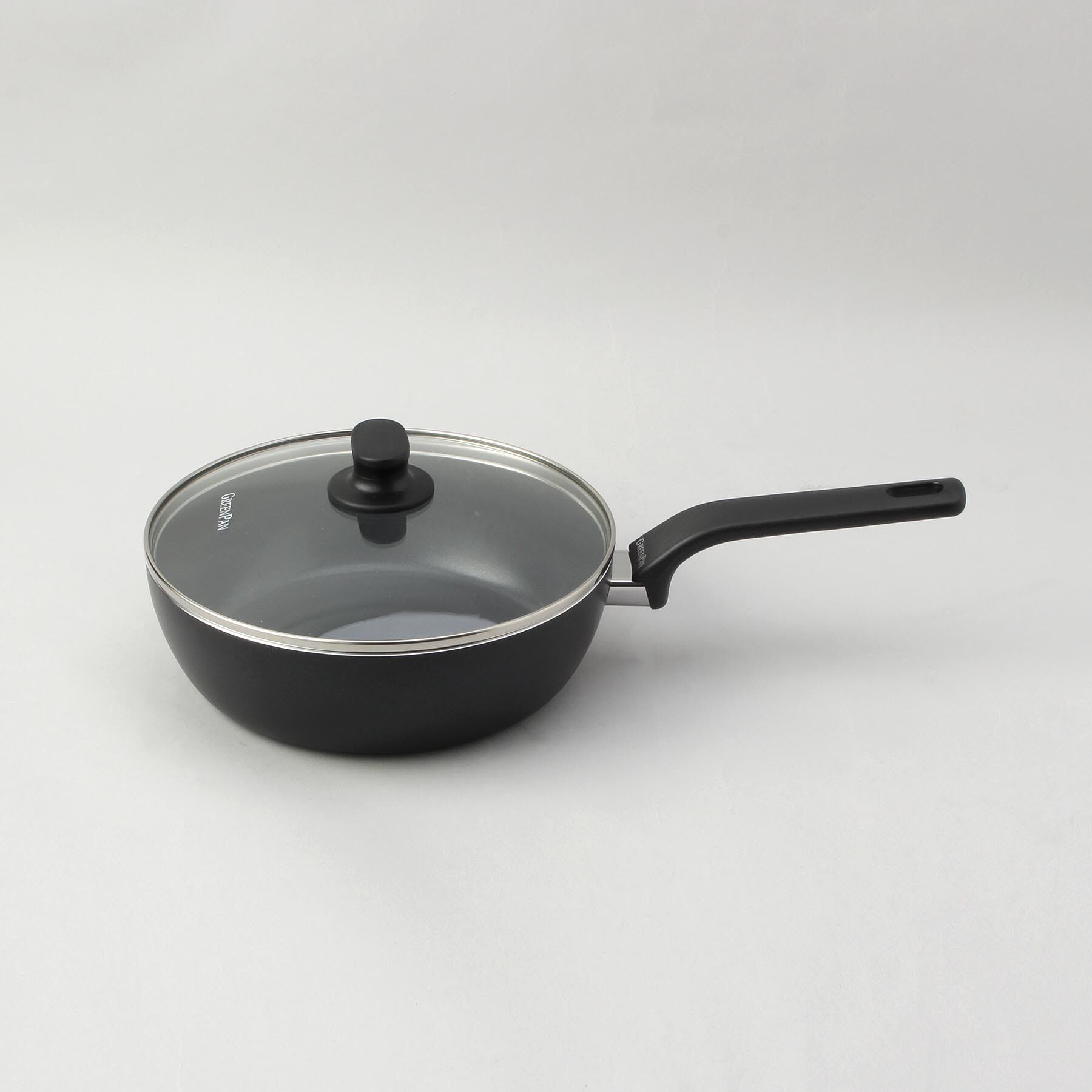 212 KITCHEN STORE「エッセンス フライパン 24cm 深型 ガラス蓋付き  ＜GreenPan  グリーンパン＞」|食器・キッチングッズ|
