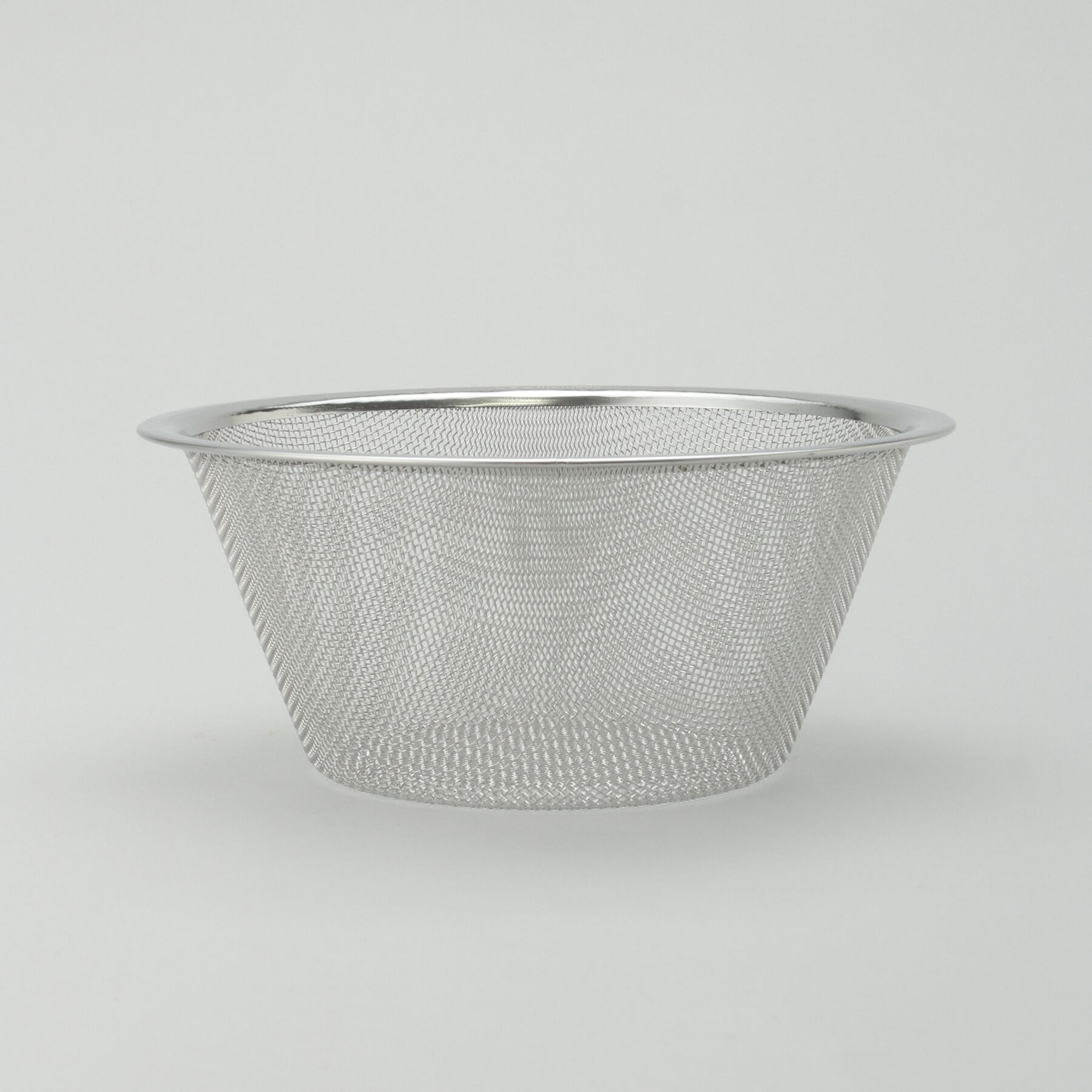 212 KITCHEN STORE「ガラスのようなボウル&ステンレスザル平縁20cm ＜365methods サンロクゴメソッド＞」|食器・キッチングッズ|
