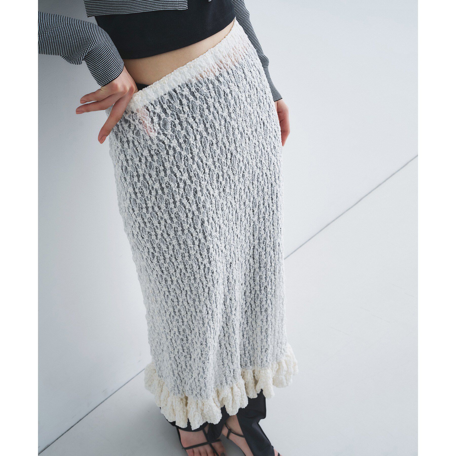 CODE A「sensual lace tight skirt」|スカート|