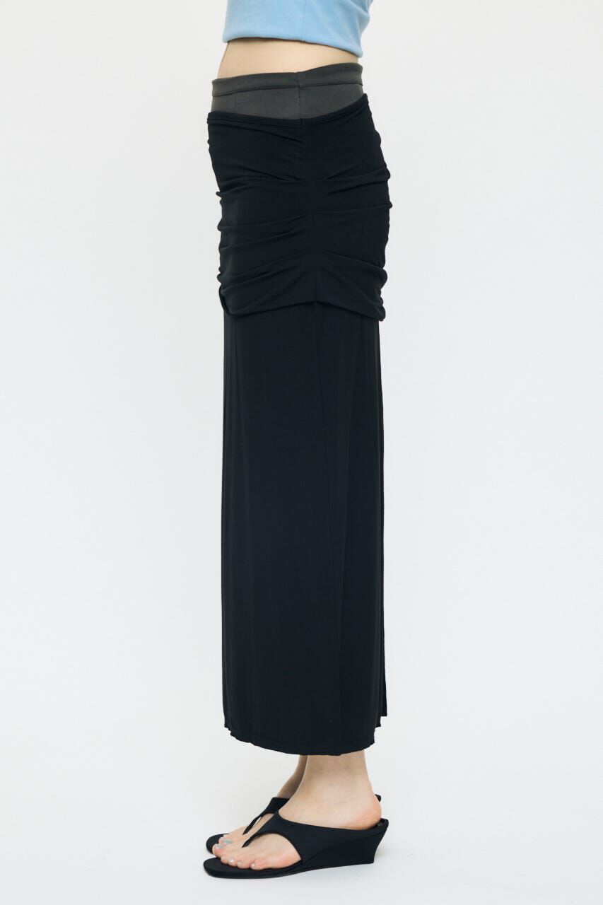 MOUSSY「LAYER CUT MAXI スカート」|スカート|