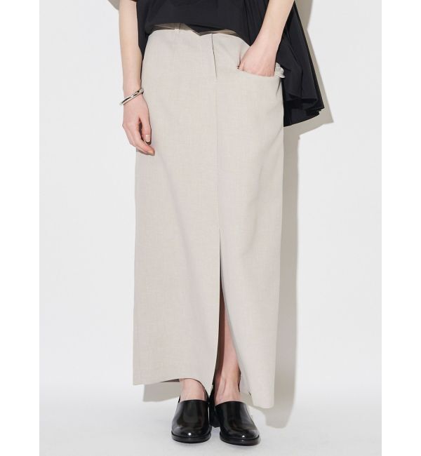 ELENDEEK「DOUBLE BELT SK」|スカート|