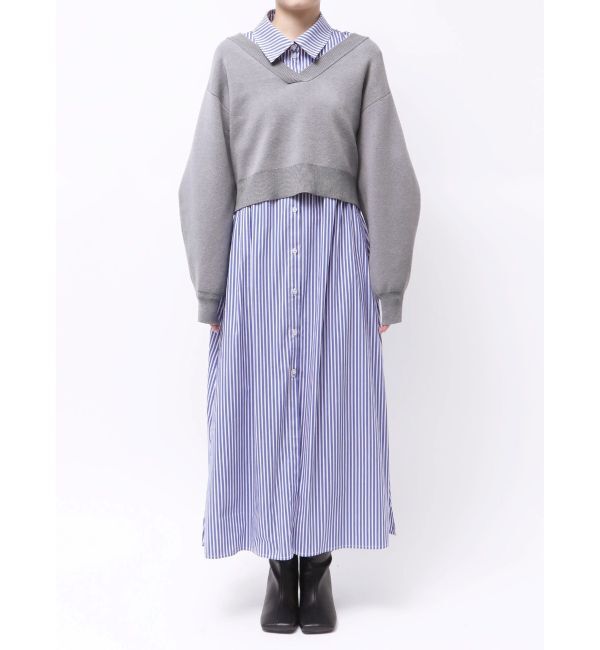 ELENDEEK「V-NECK KT SET OP」|ワンピース|
